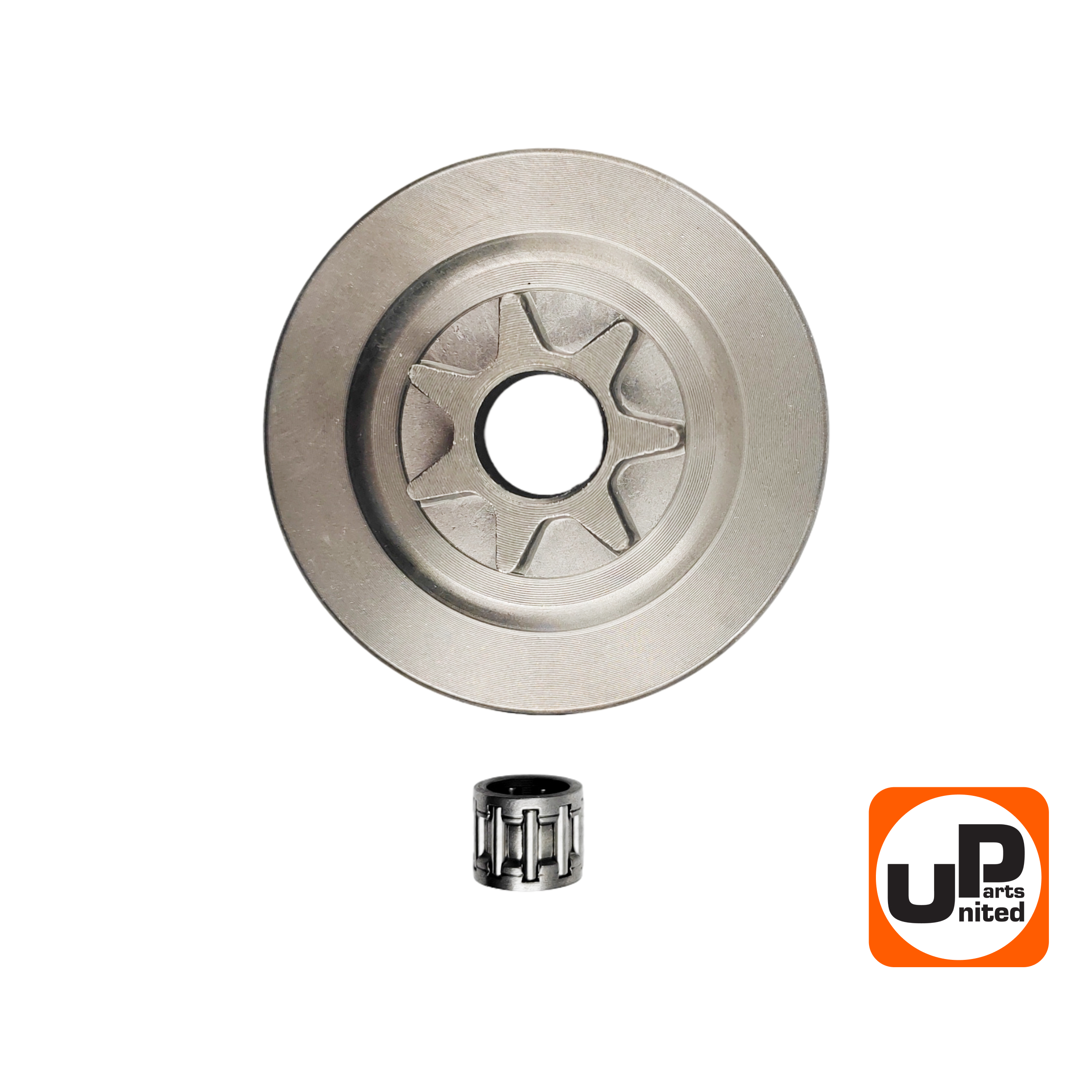 Барабан-зв. UNITED PARTS 0.325"-7T для HUSQVARNA 137/142 с подшипником  5300481-32, шт