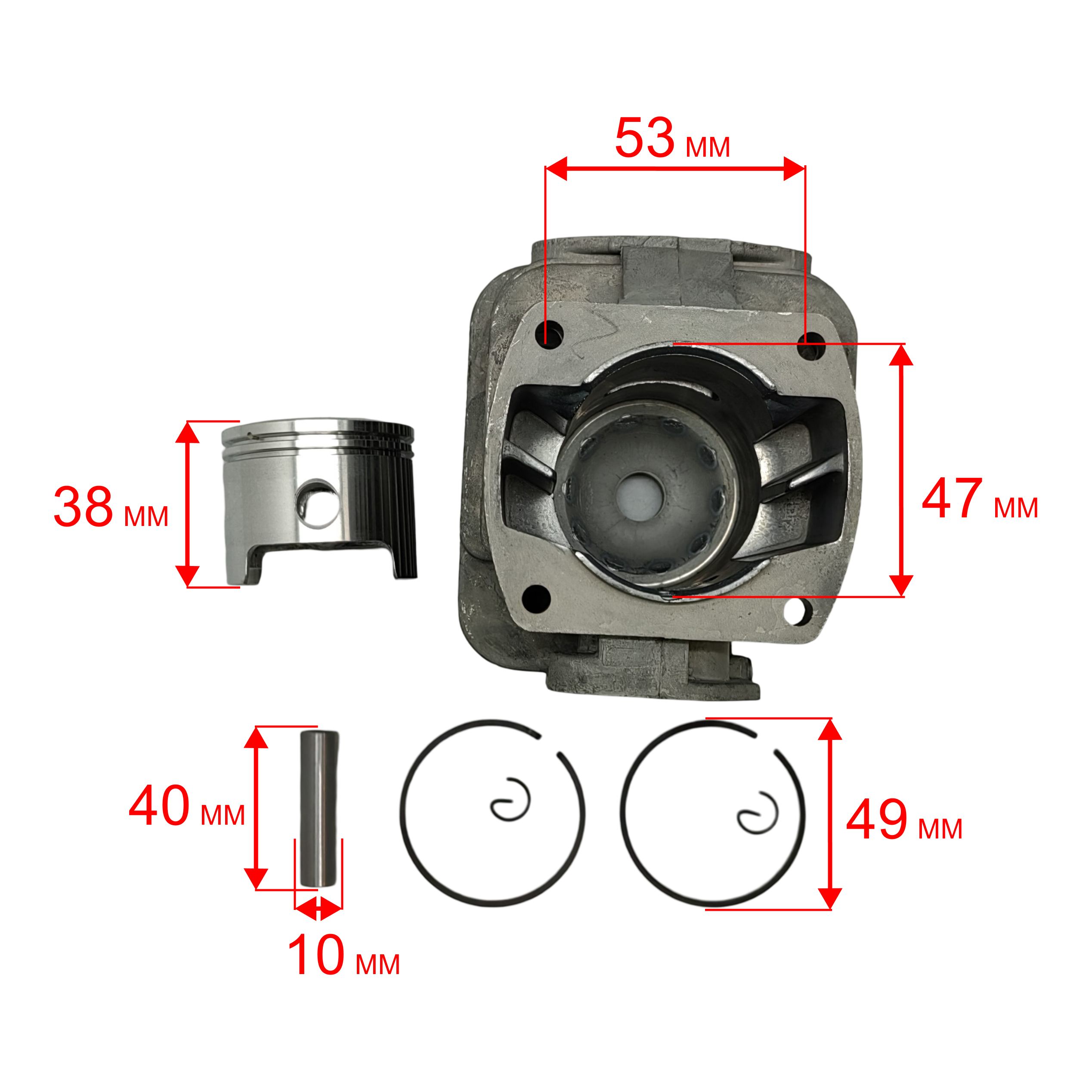 Поршневая группа DDE Гном-3 (792-032-140), шт