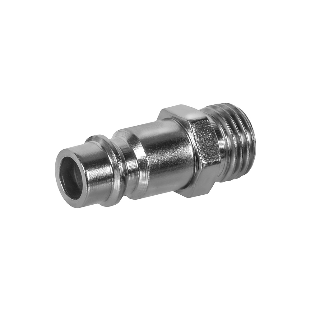 Фитинг-переходник  QE ( Ergus ) EQ-5, соединение папа EURO - папа резьба 1/4 "  (2 шт)