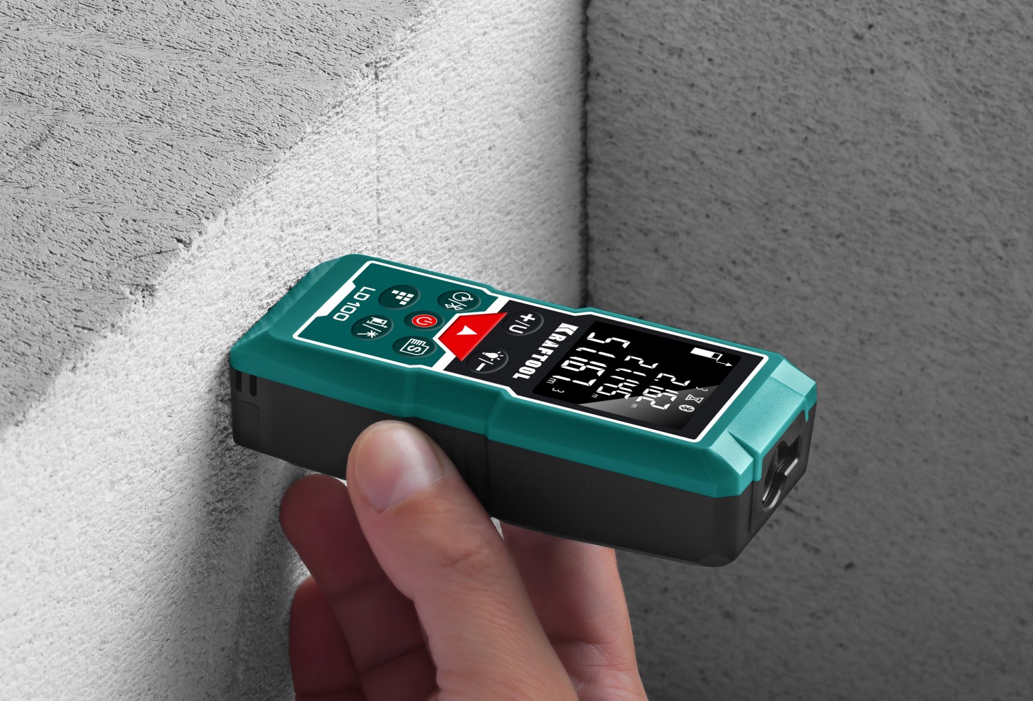 KRAFTOOL LD-100, 100 м, лазерный дальномер (34765)