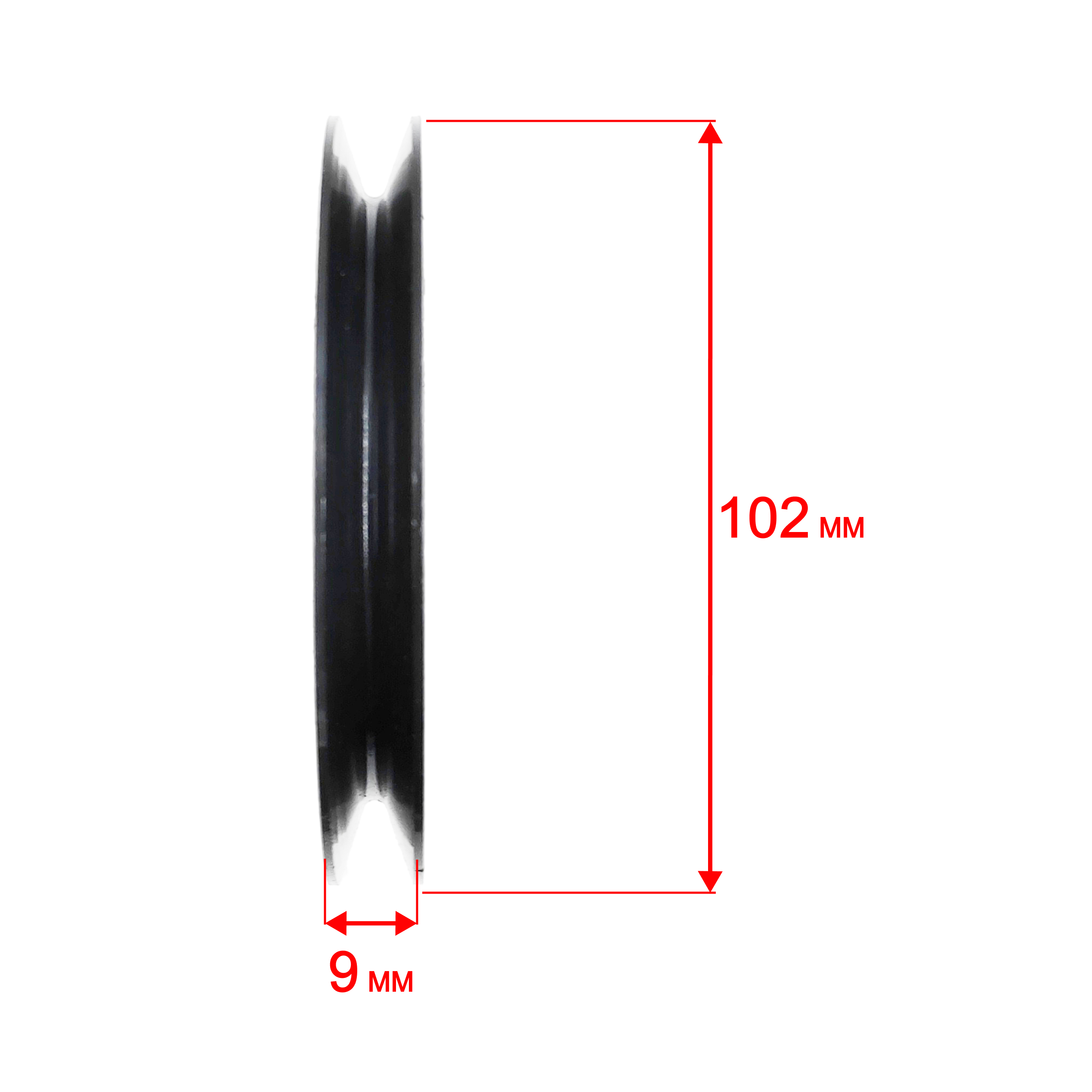 Шкив ведомый DDE GS400/16" (911-696-137), шт