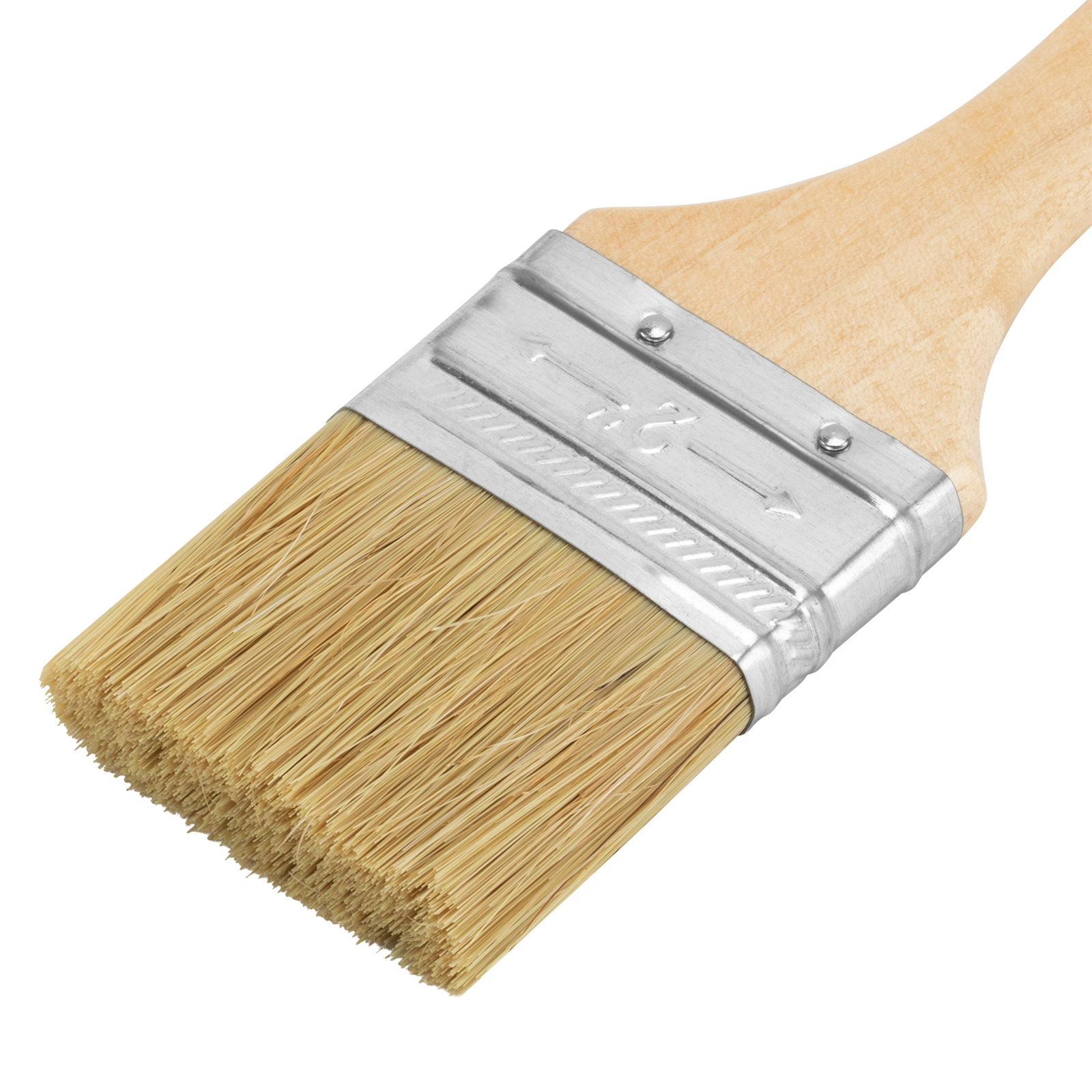 Кисть плоская Slimline 2" (50 мм) натуральная щетина, деревянная ручка Sparta