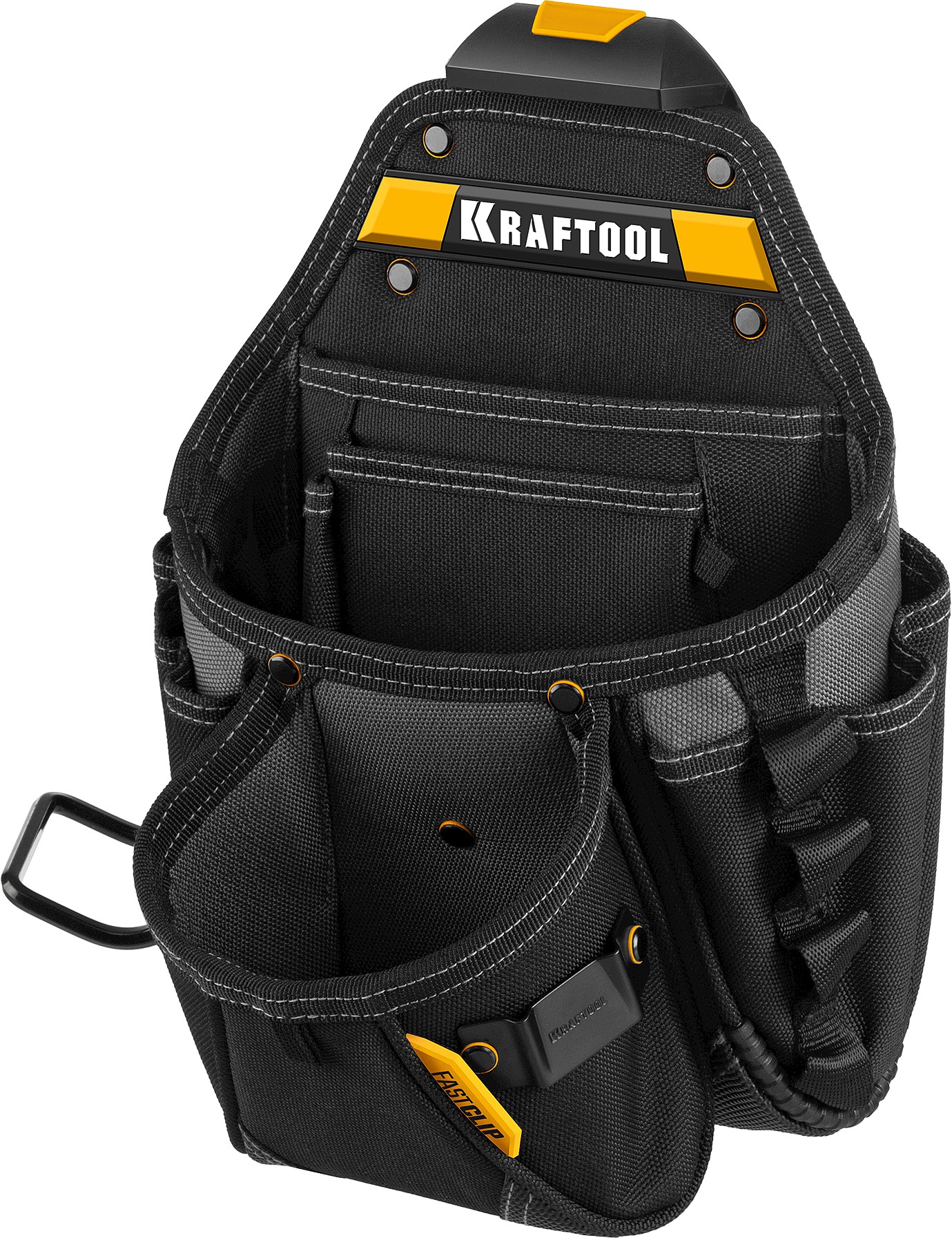 KRAFTOOL KBS-4 пояс монтажника, в комплекте: пояс монтажника и 3 сумки (38760-4)