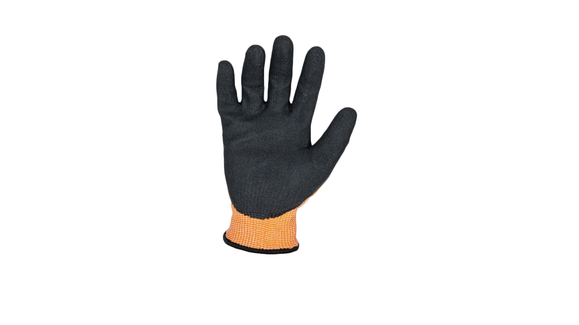 Перчатки нейлоновые SCAFFA DY1350S-OR/BLK, для защиты от порезов (размер 9), шт