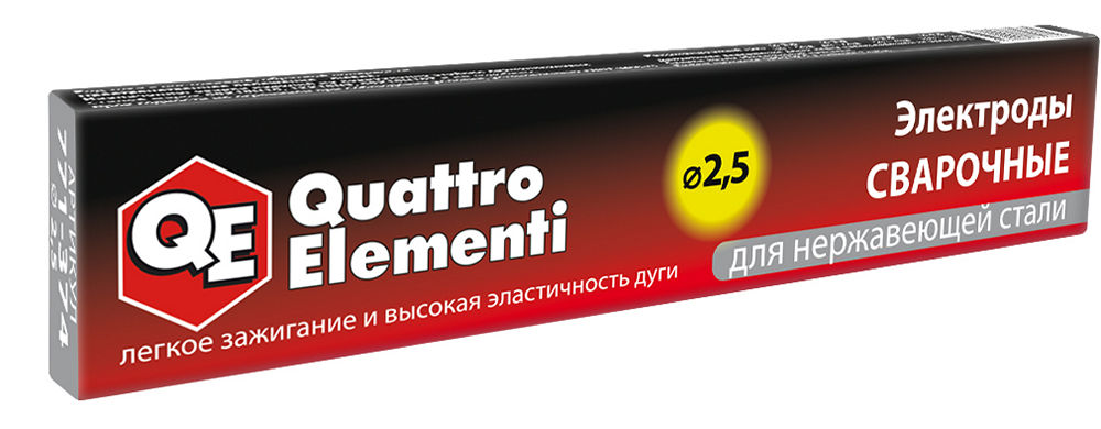 Электроды сварочные QUATTRO ELEMENTI нержавеющие