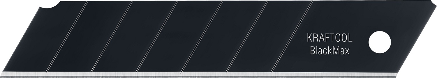 KRAFTOOL BLACK MAX, 25 мм, 5 шт, сегментированные лезвия (09602-25-S5)