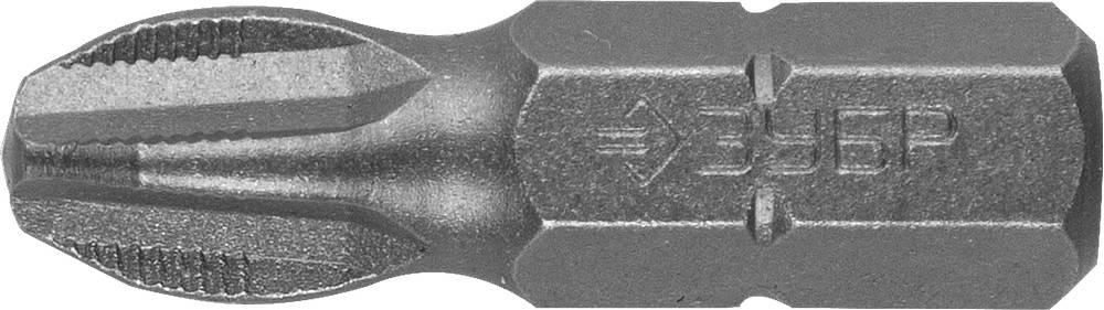 ЗУБР 2 шт, PH3 25 мм, кованые биты (26001-3-25-2)