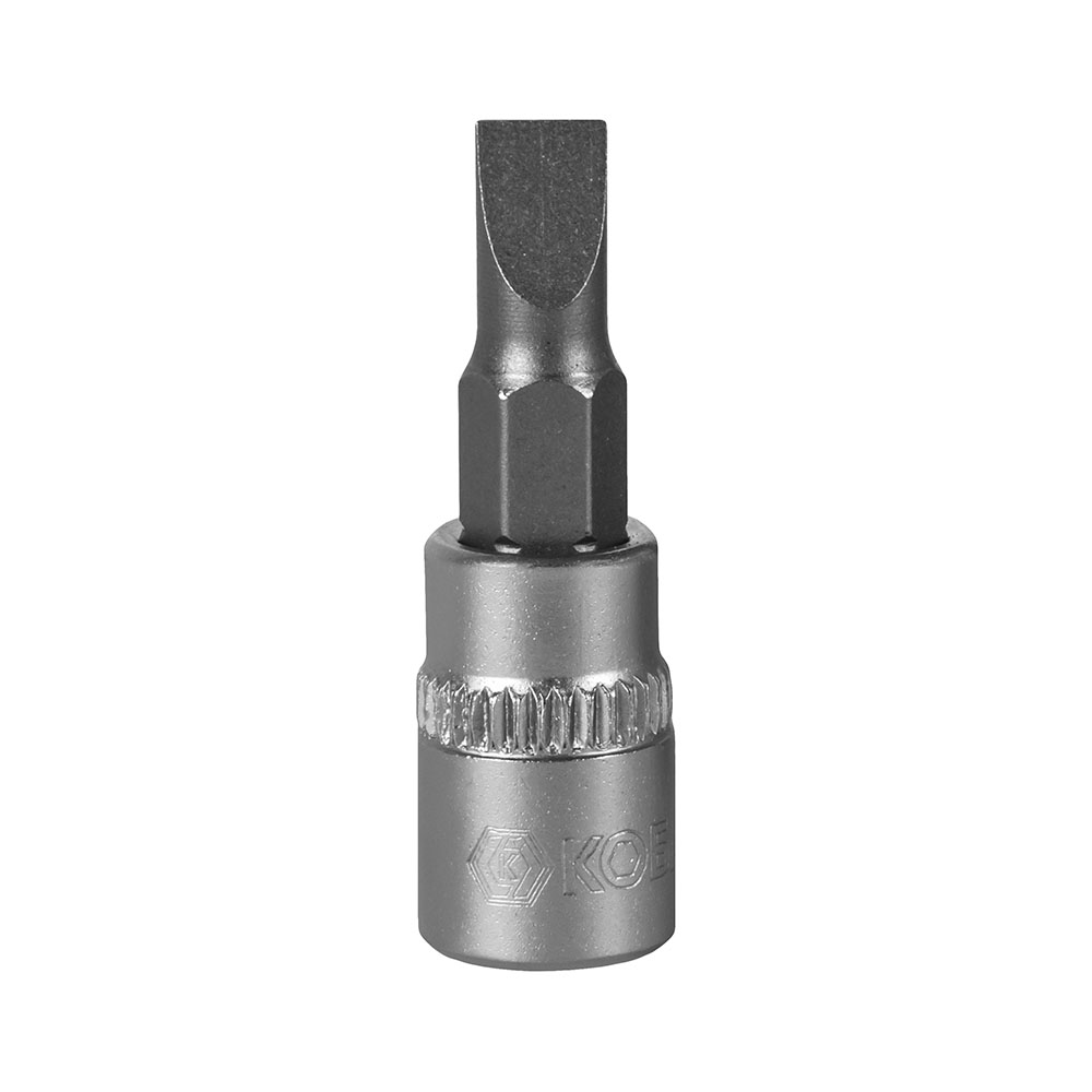 Головка торцевая со вставкой КОБАЛЬТ 1/4", SL6.5, CR-V, подвес (923-545)