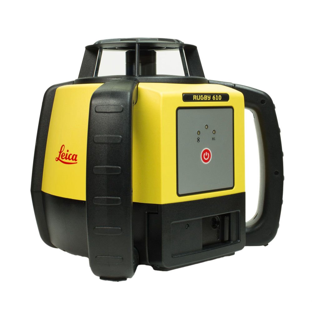 Ротационный нивелир Leica Rugby 610 с поверкой комплект