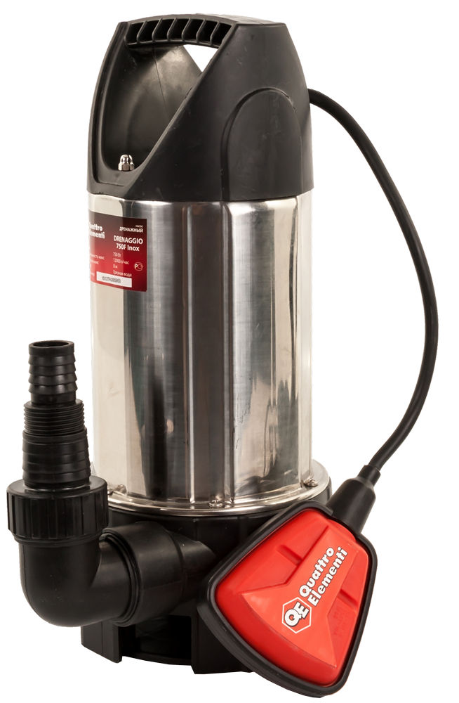 Дренажный насос QUATTRO ELEMENTI Drenaggio  750 F Inox