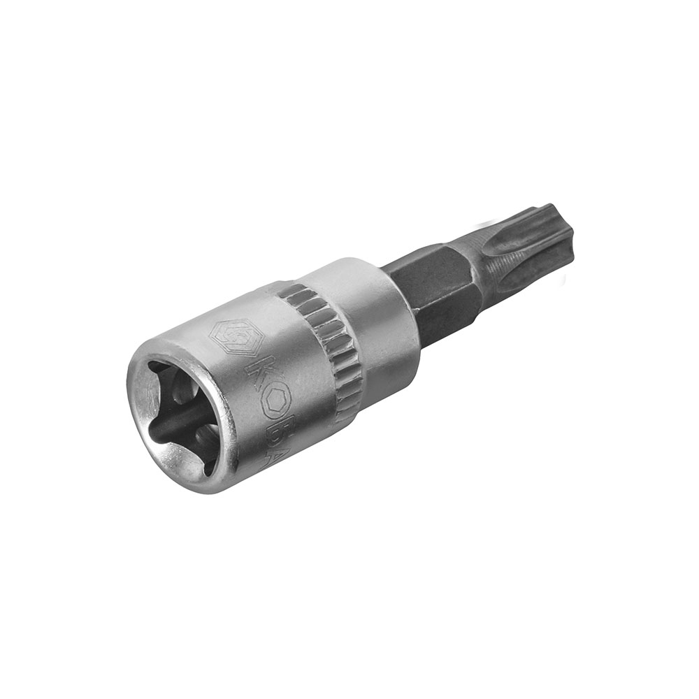 Головка торцевая со вставкой КОБАЛЬТ 1/4", TORX30, CR-V, подвес (923-613)