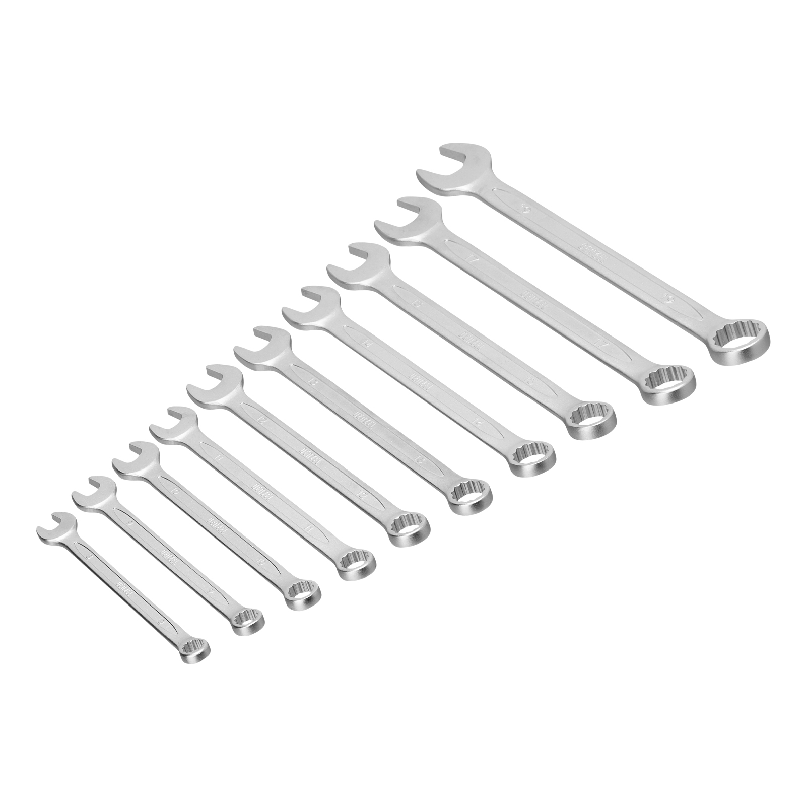 Набор инструментов, 1/2", 1/4", CrV, S2, пластиковый кейс, 100 предметов Denzel