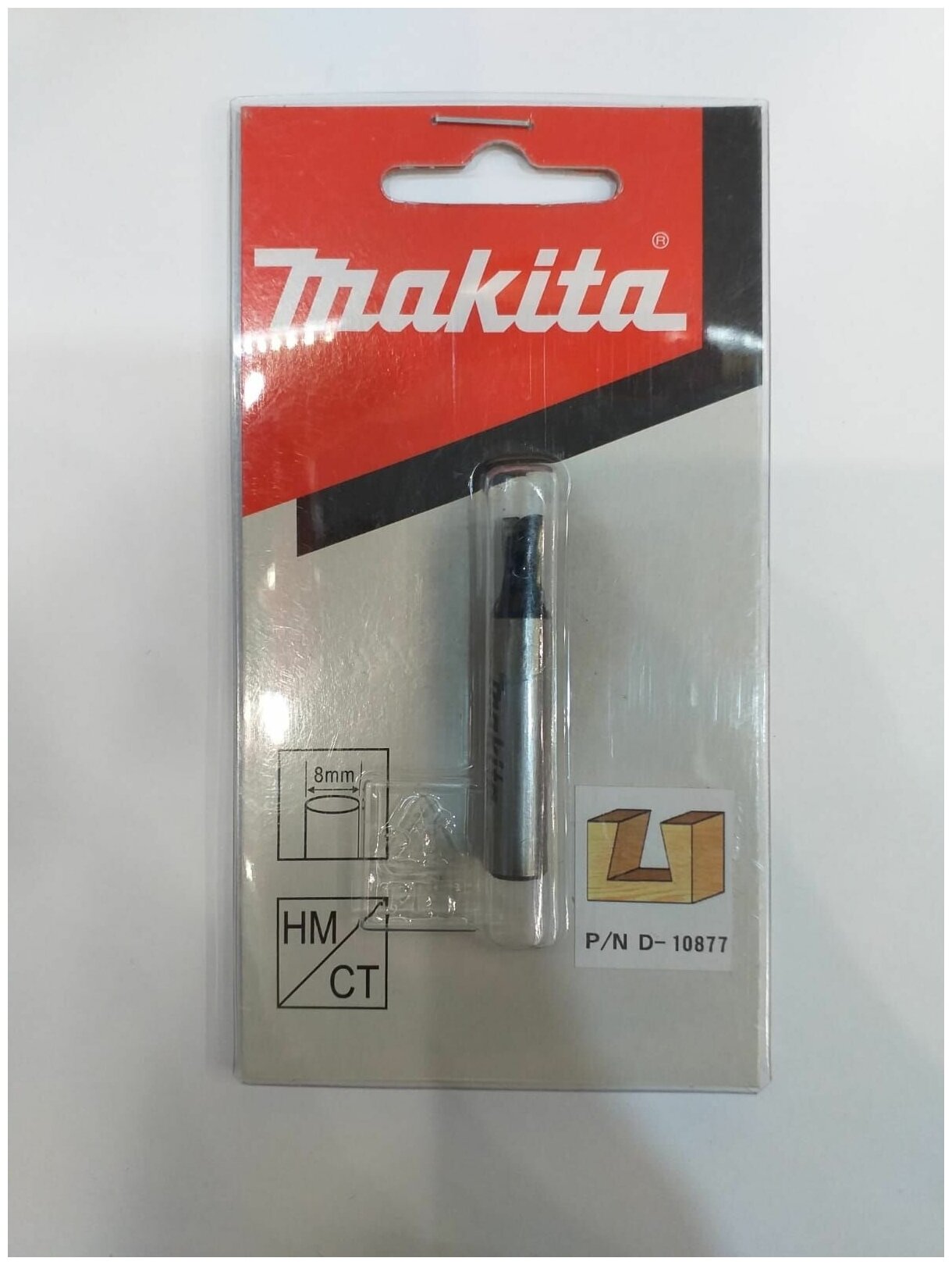 Фреза для фрезерных машин MAKITA лас/хв 6.35х7.94х8х32х2Т (D-10877), шт