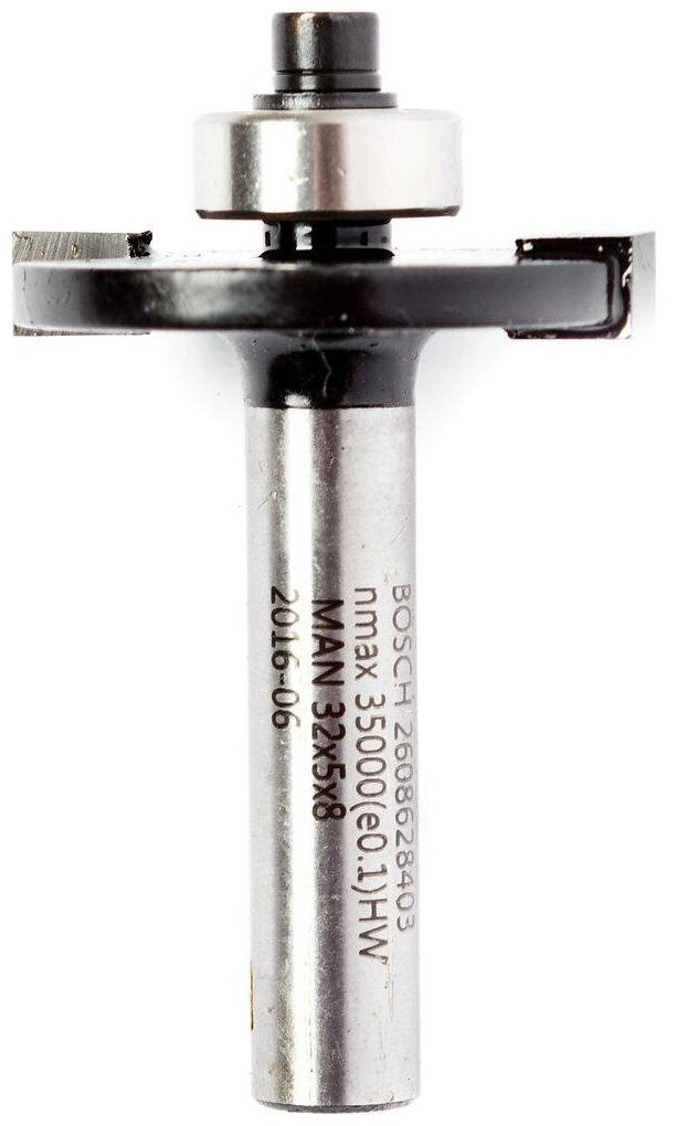 Фреза для фрезерных машин пазовая дисковая BOSCH 32/5/8 мм (1 шт.) коробка (2608628403), шт