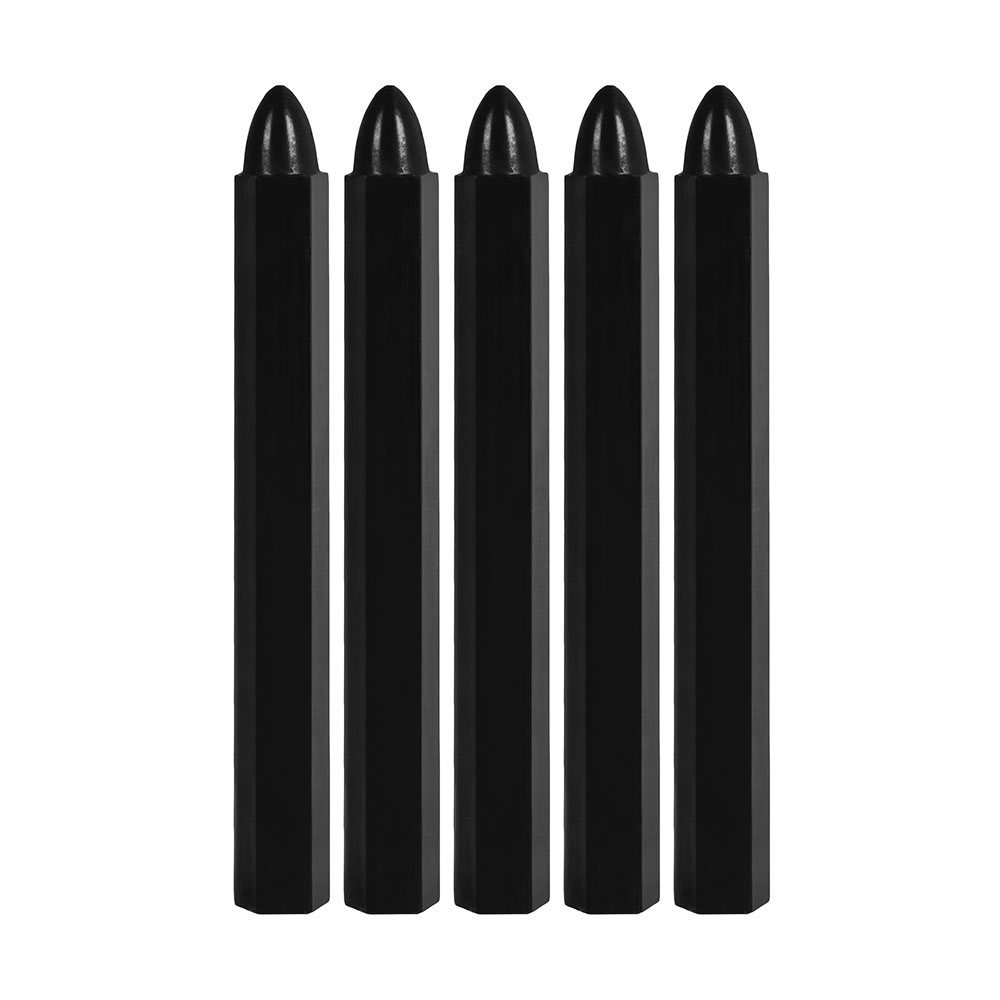 Мелки маркировочные КОБАЛЬТ восковые, чёрные, 120 мм (6 шт.) коробка