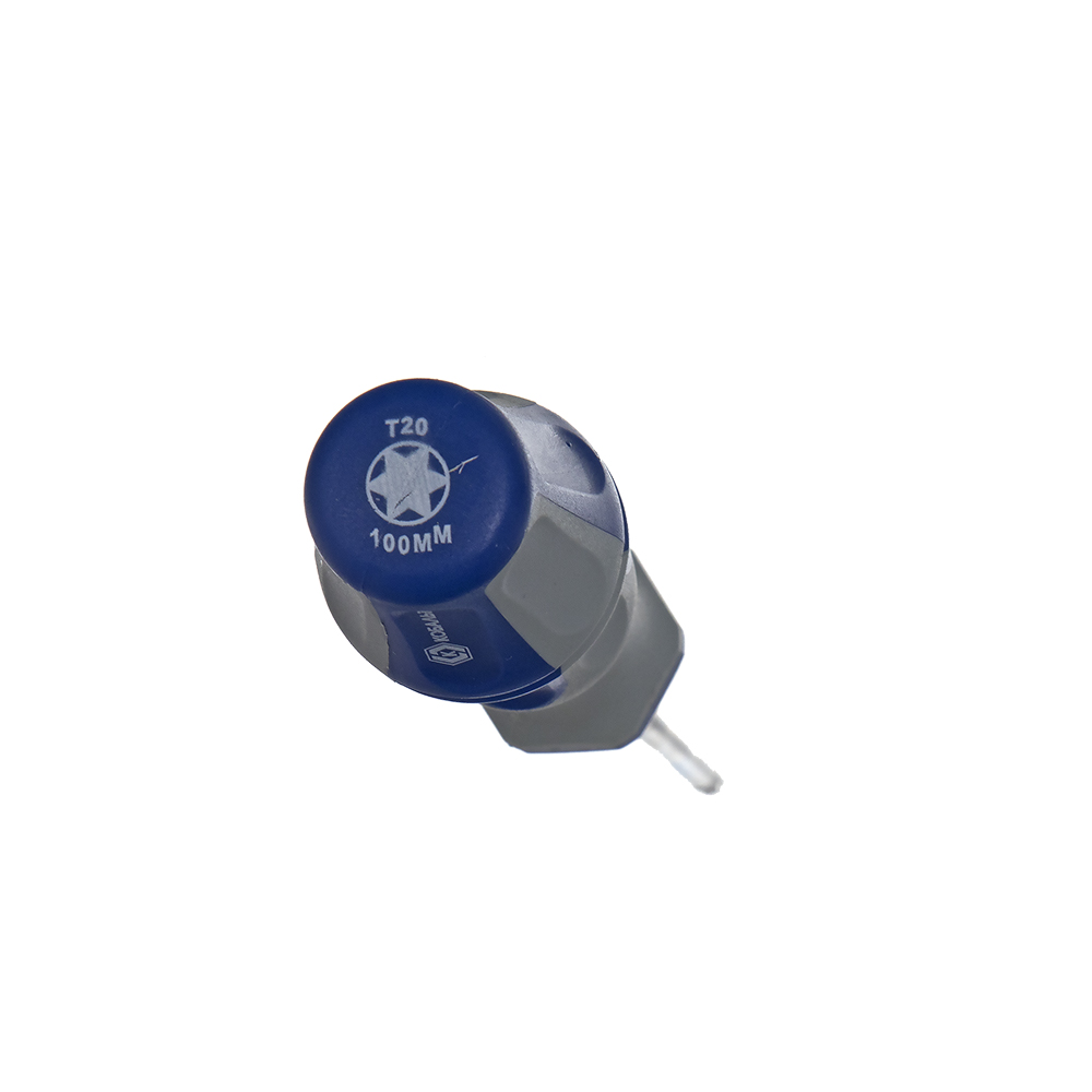 Отвертка с подвесом Torx Tamper-20х100 мм КОБАЛЬТ Ultra Grip CR-V 910-058