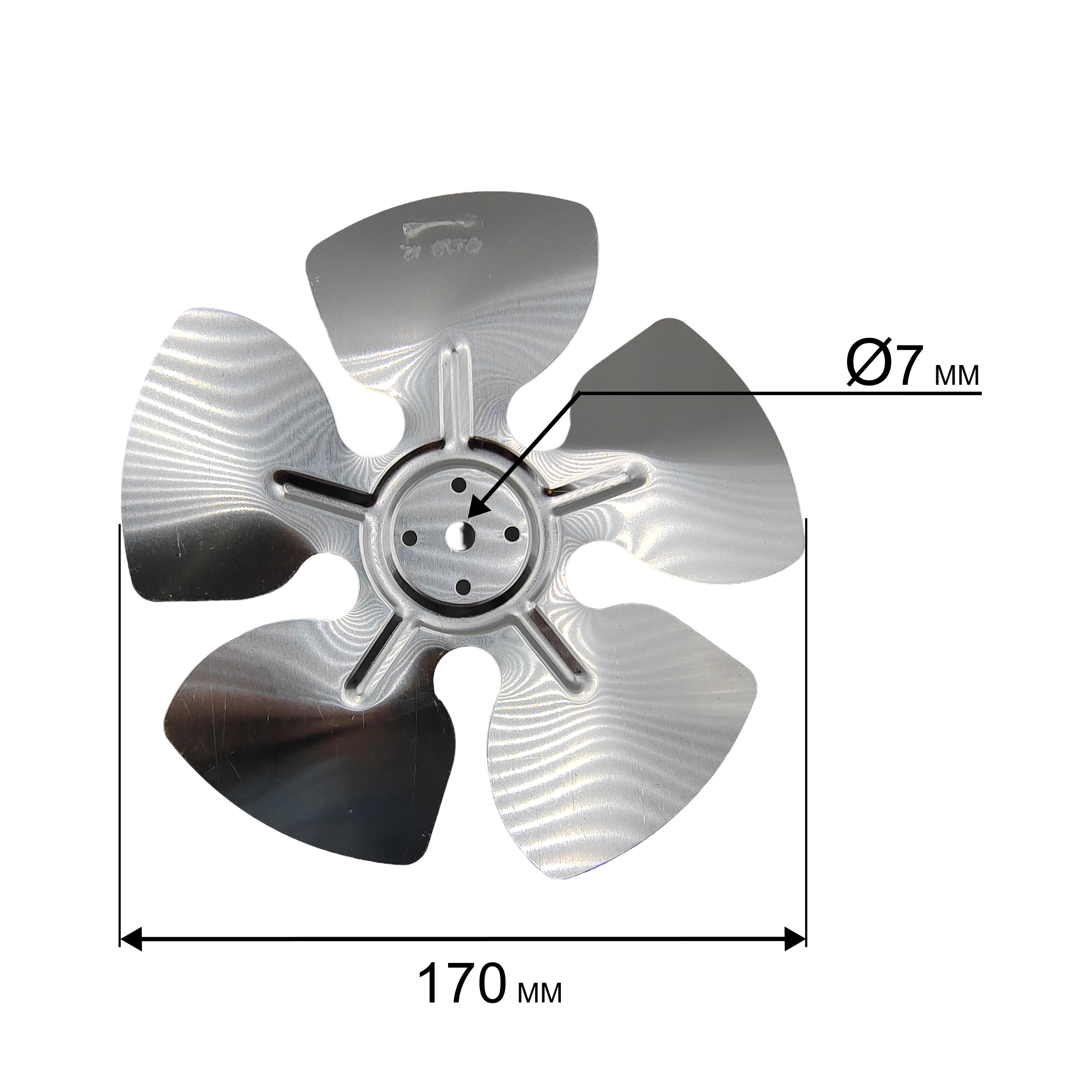Крыльчатка QUATTRO ELEMENTI QE-3000C (649-233-012)-->649-257-013, шт