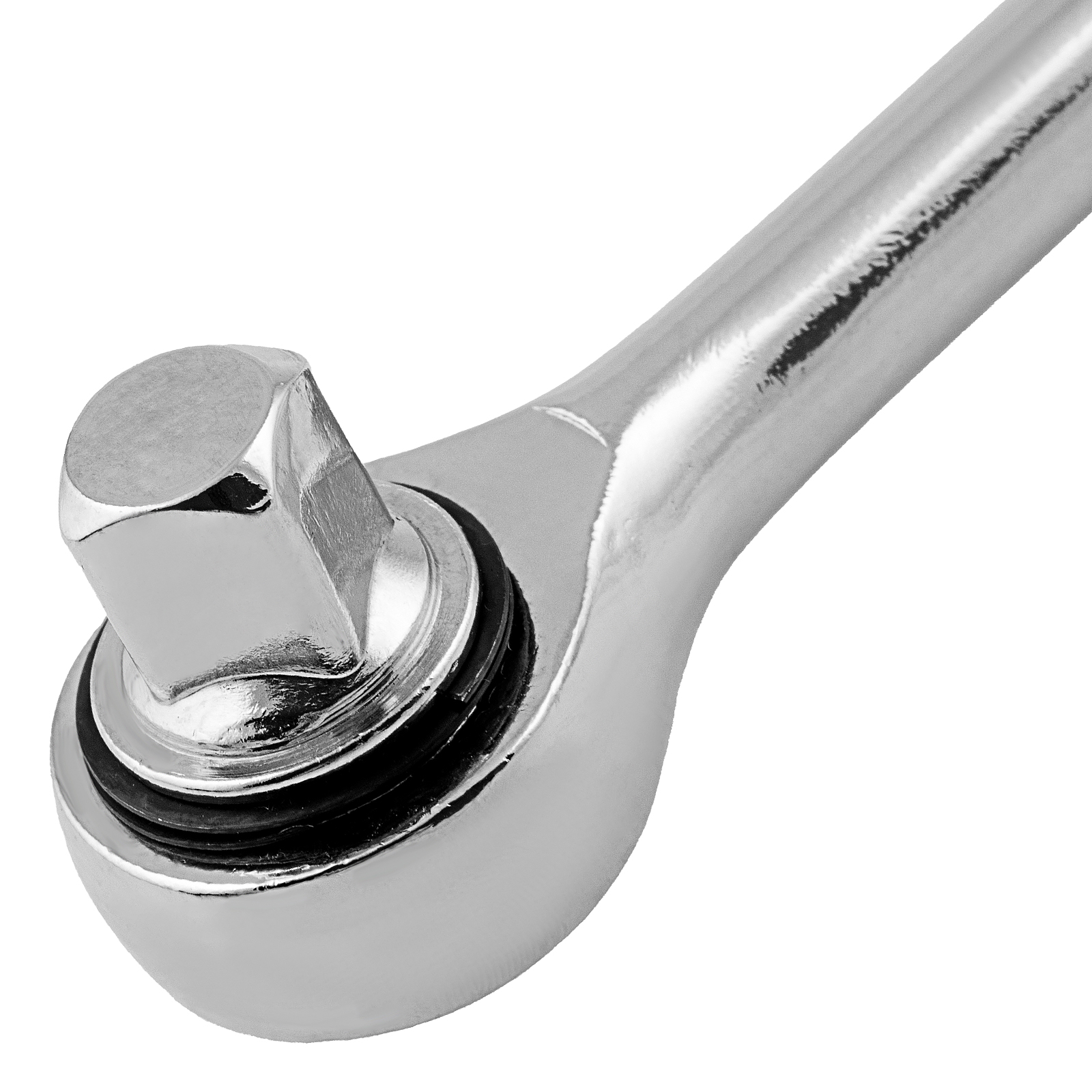 Ключ-трещотка 1/2", 45 зубьев, с переключателем, хром Sparta