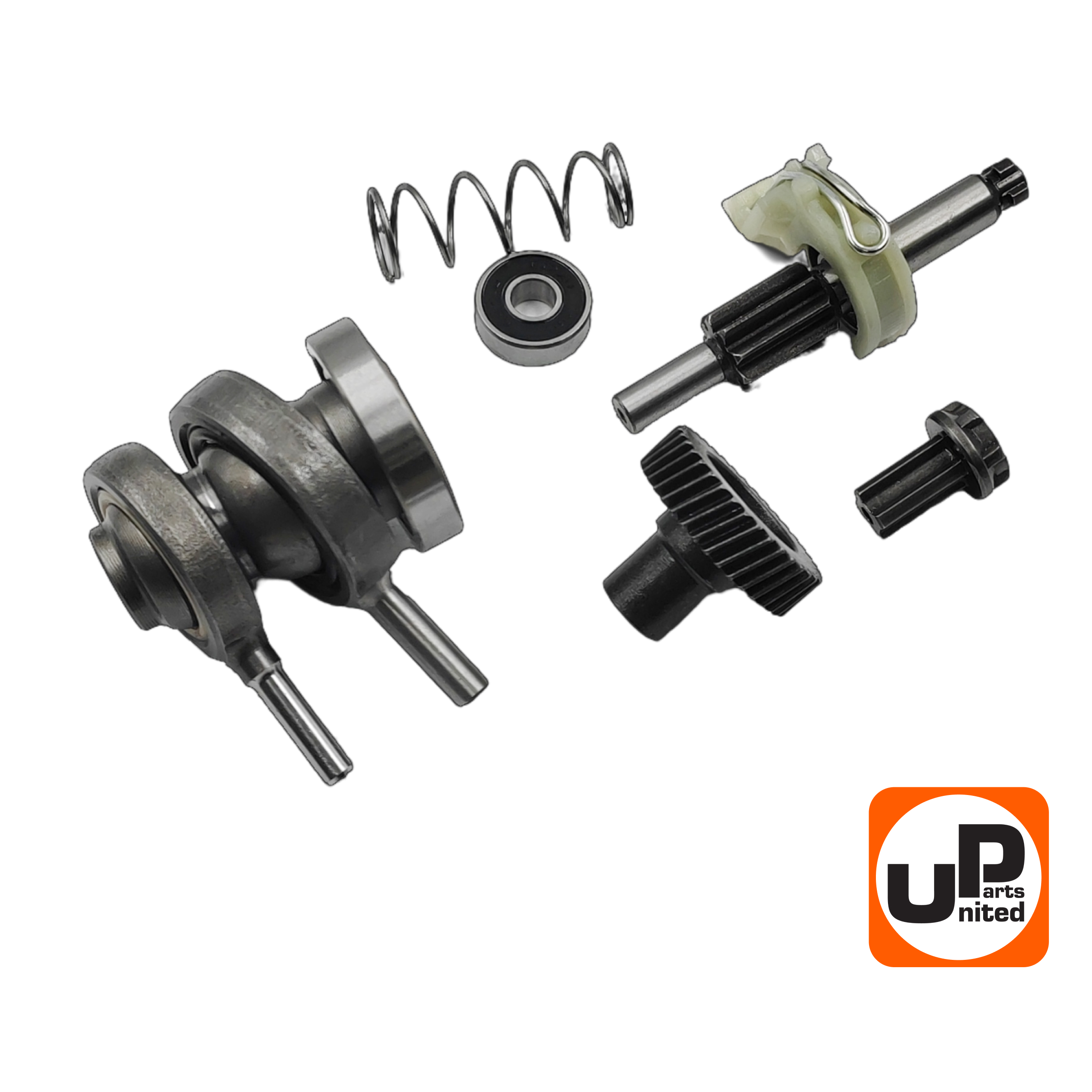 Вал UNITED PARTS в сборе с подшипником качения для BOSCH GBH2-28 (90-0934), шт