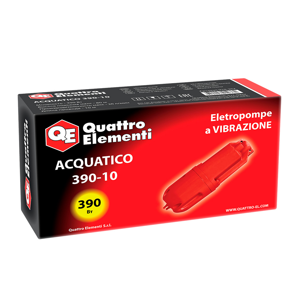 Вибрационный насос QUATTRO ELEMENTI Acquatico 390-10 910-362