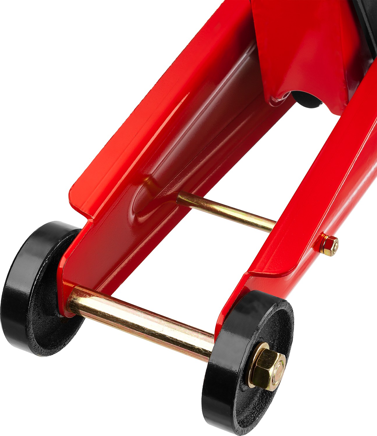 STAYER R-55 RED FORCE, 3 т, 155 - 545 мм, подкатной домкрат с высоким подъемом, Professional (43157-3)