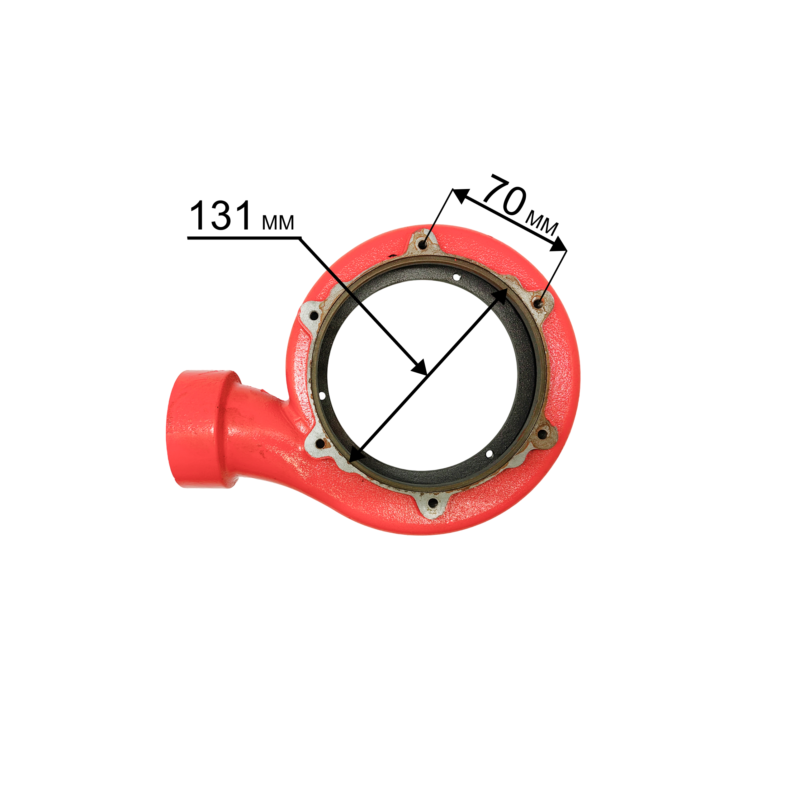 Корпус насоса водяного QUATTRO ELEMENTI Sewage 1700F Ci-Cut (909-082-041), шт