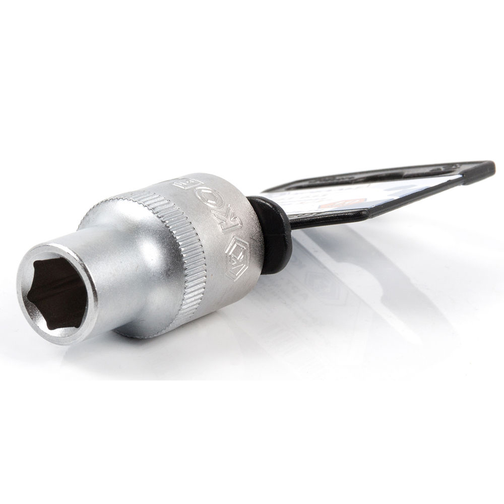 Головка торцевая КОБАЛЬТ 1/2", 10 мм, Cr-V(1 шт.) подвес