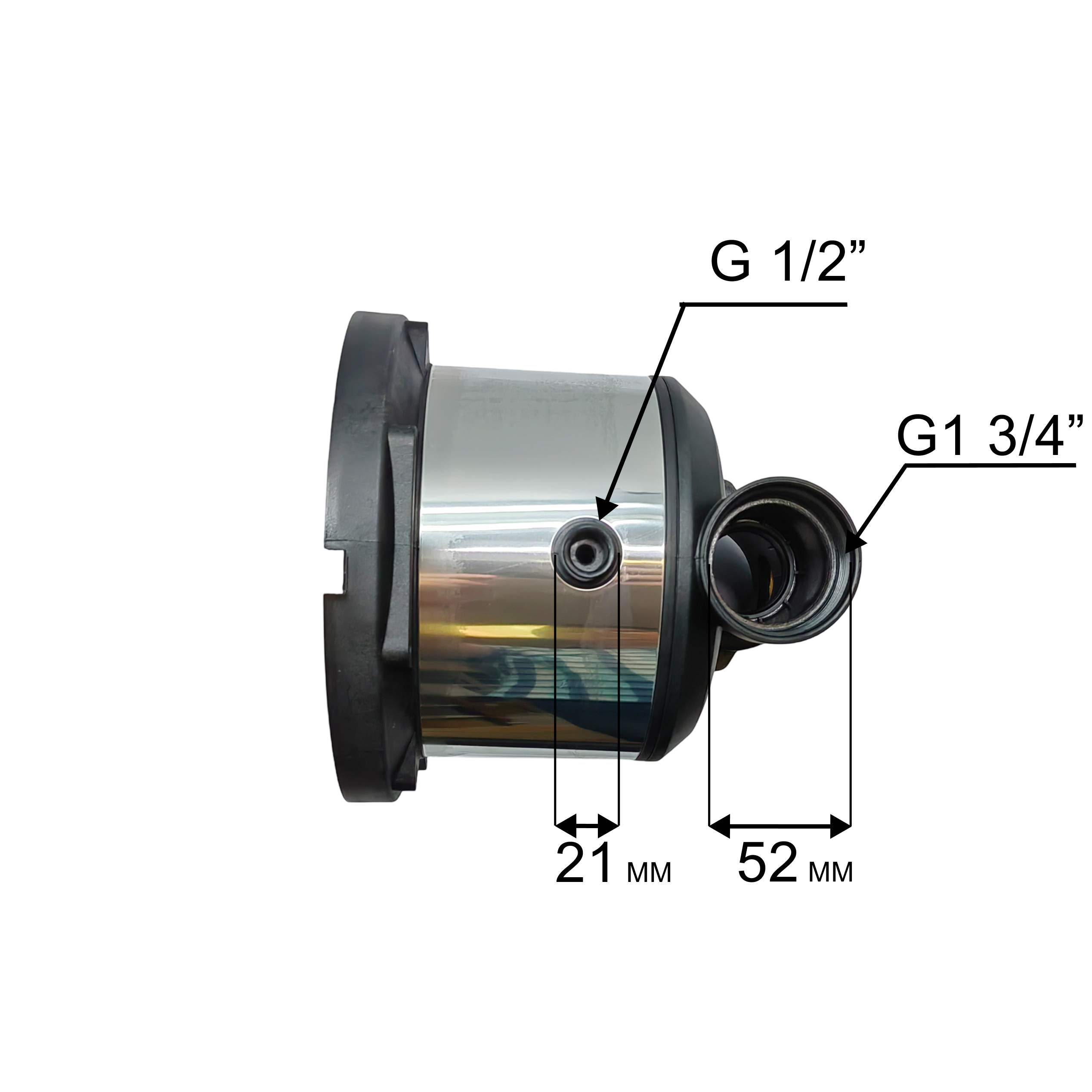 Корпус насоса водяного QUATTRO ELEMENTI A1101FL (910-232-023), шт