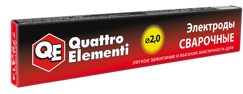 Электроды сварочные QUATTRO ELEMENTI рутиловые,   