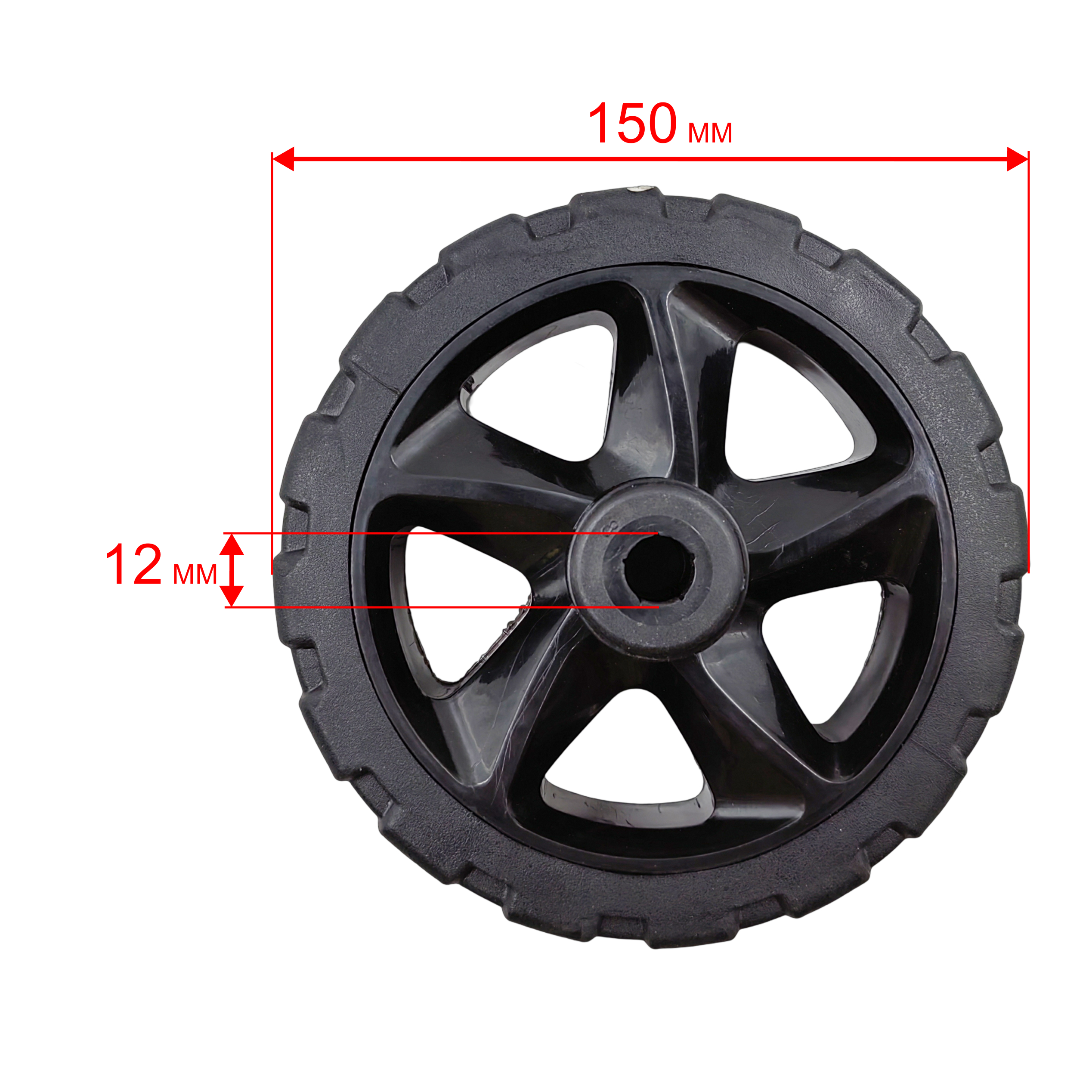Колесо газонокосилки DDE LMB3340 BlueTec  (909-280-039), шт