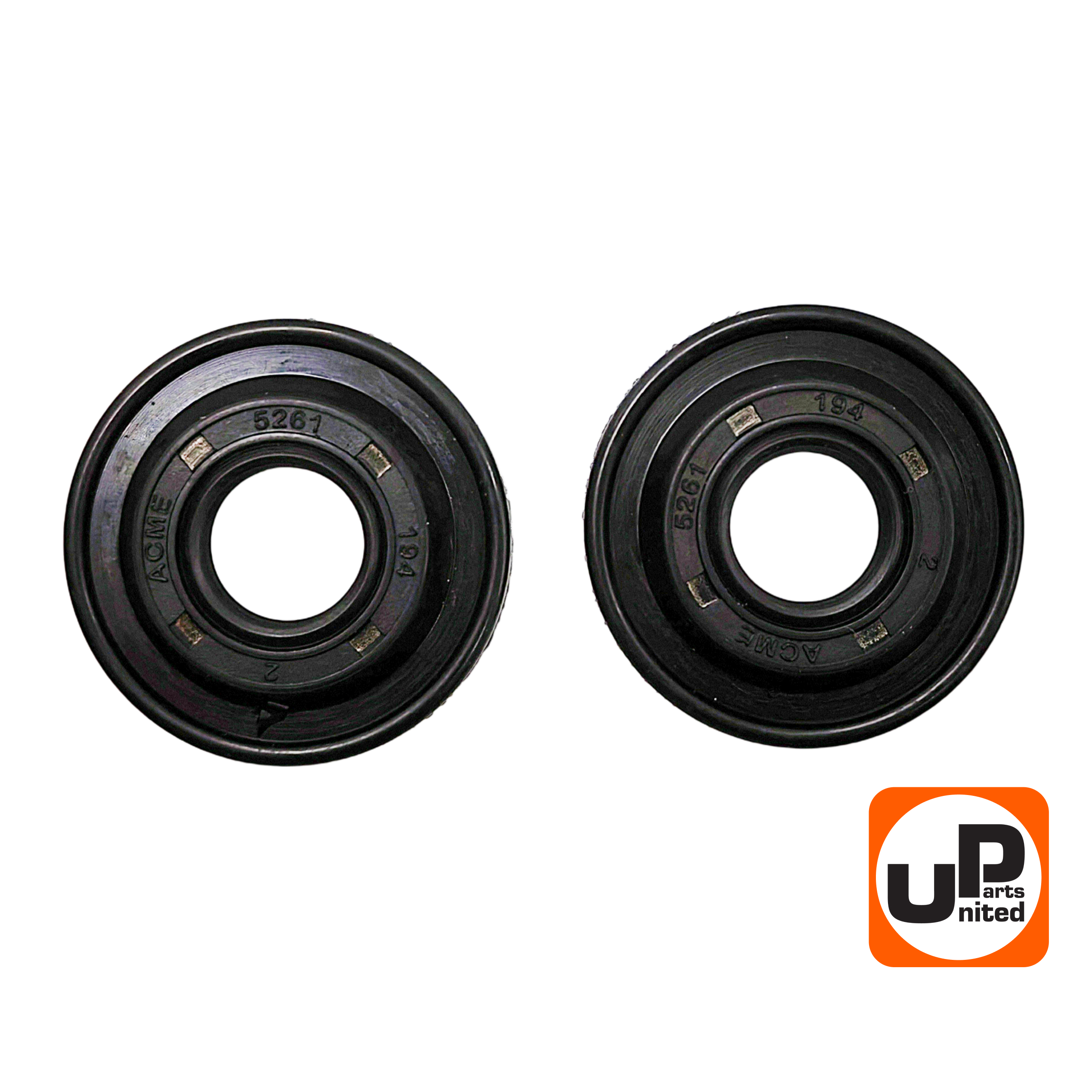 Сальник коленвала UNITED PARTS для HUSQVARNA 125/128R, набор 2 шт   5450504-03, шт