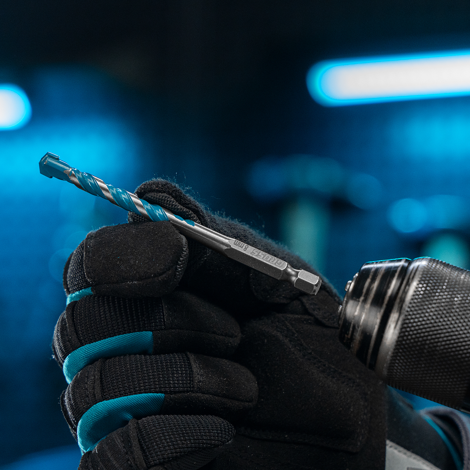 Сверло универсальное, Multipurpose PRO, 6-гр. хвостовик, 8мм Gross