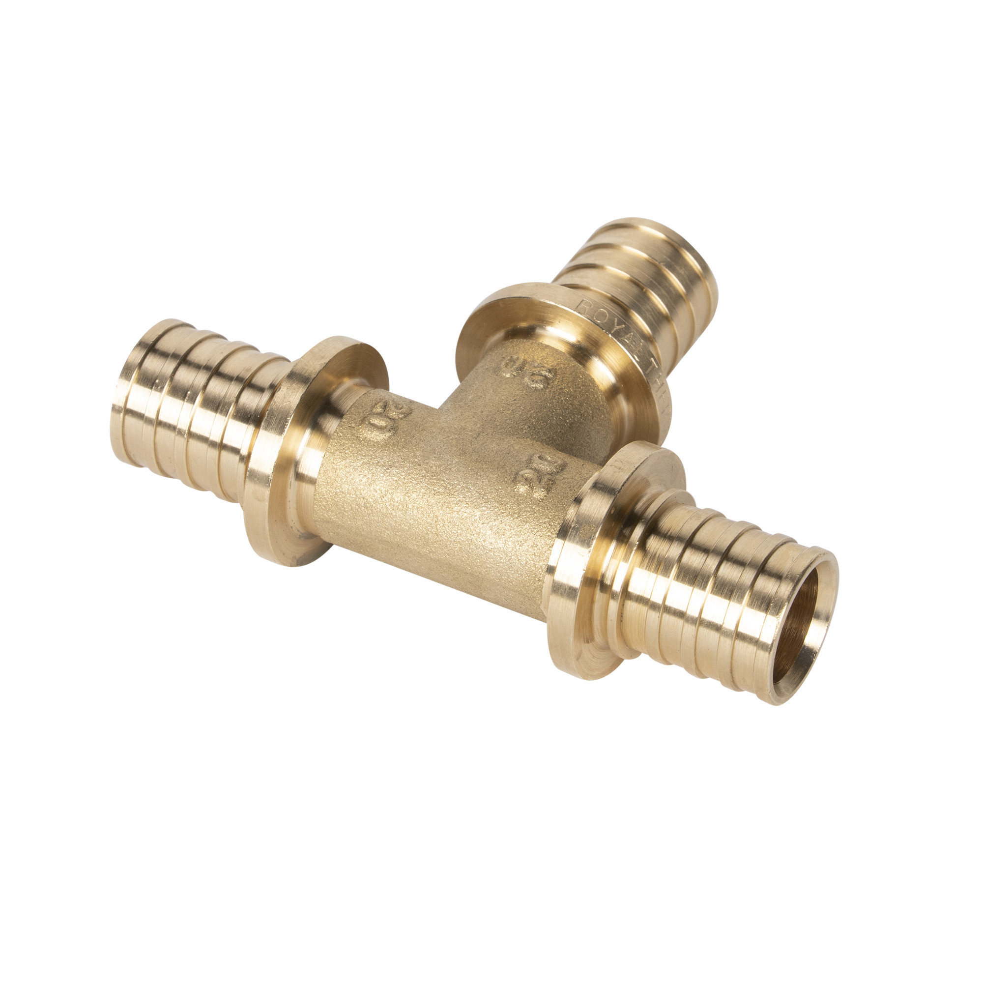 Тройники аксиальные Royal Thermo 20х20х20 упаковка 2шт