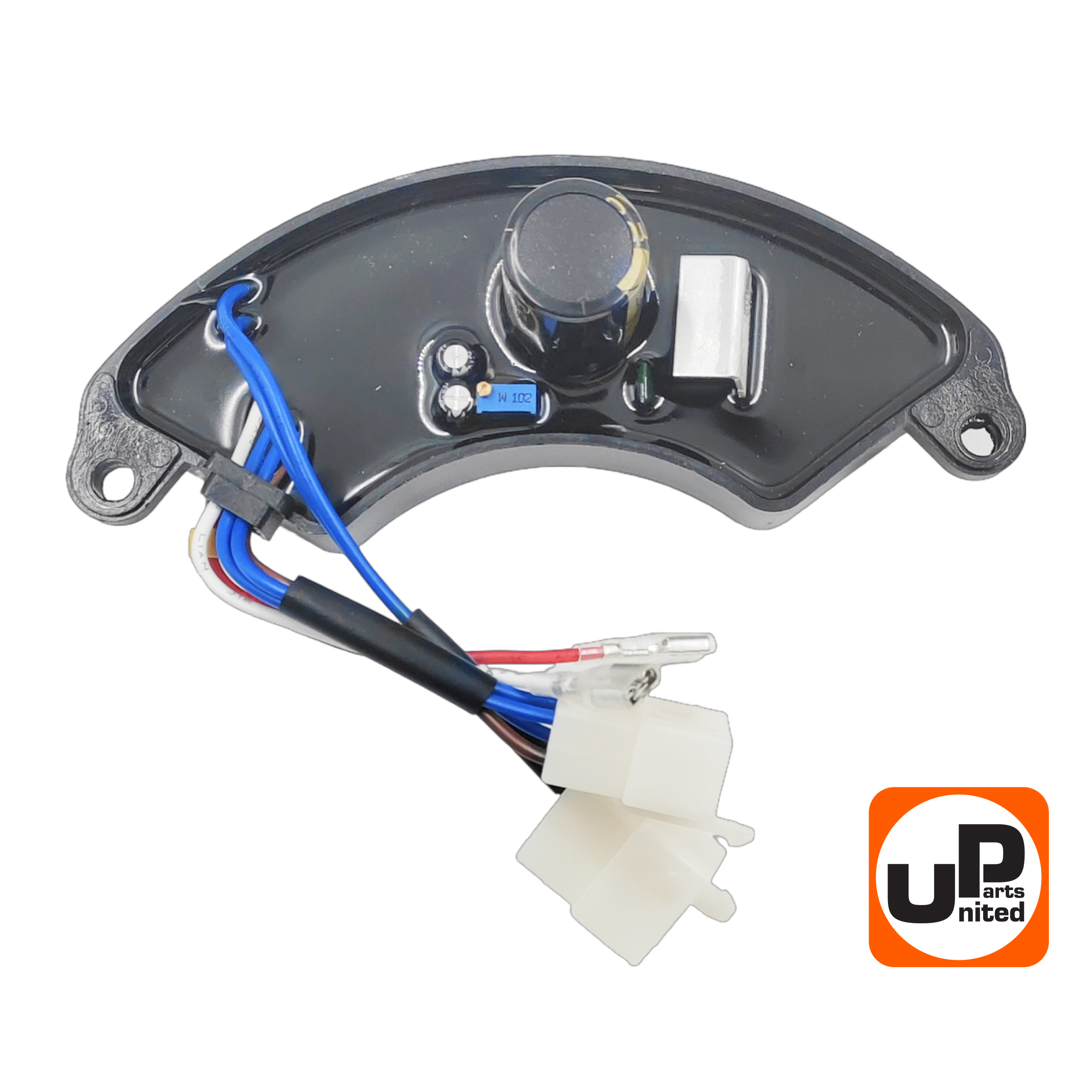 Блок AVR UNITED PARTS 5 кВт, 3Ф, полукруглый, провода 4+2+2, шт
