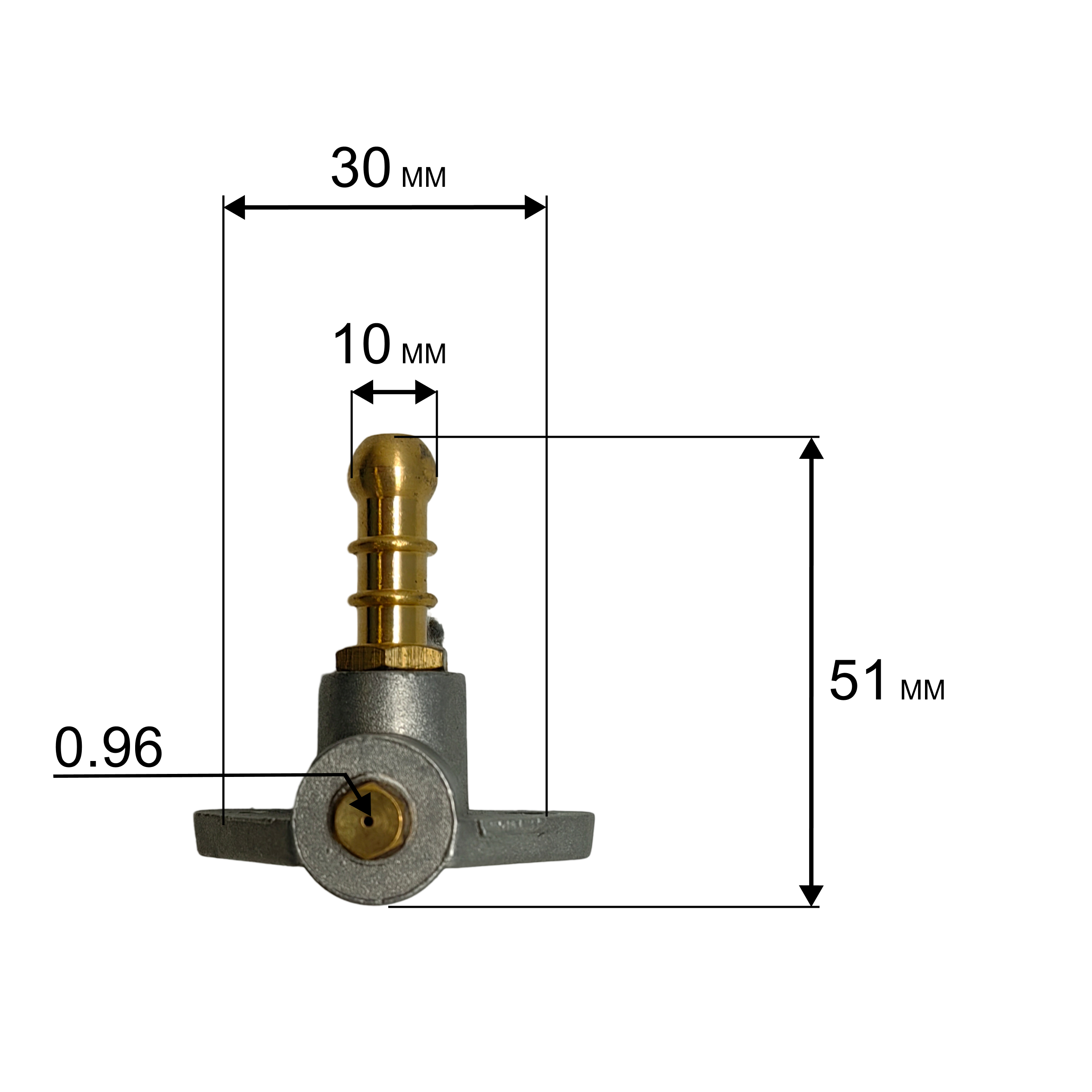 Сопло QUATTRO ELEMENTI QE-4000Gi (907-057-01), шт