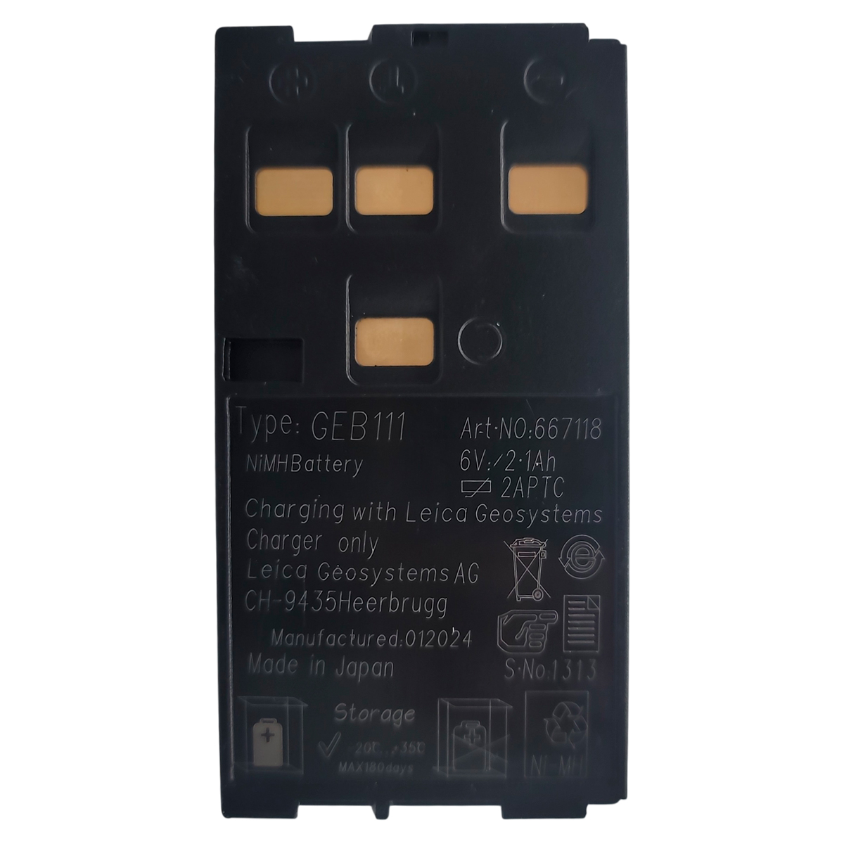 RGK Аккумулятор типа LEICA GEB111 аналог