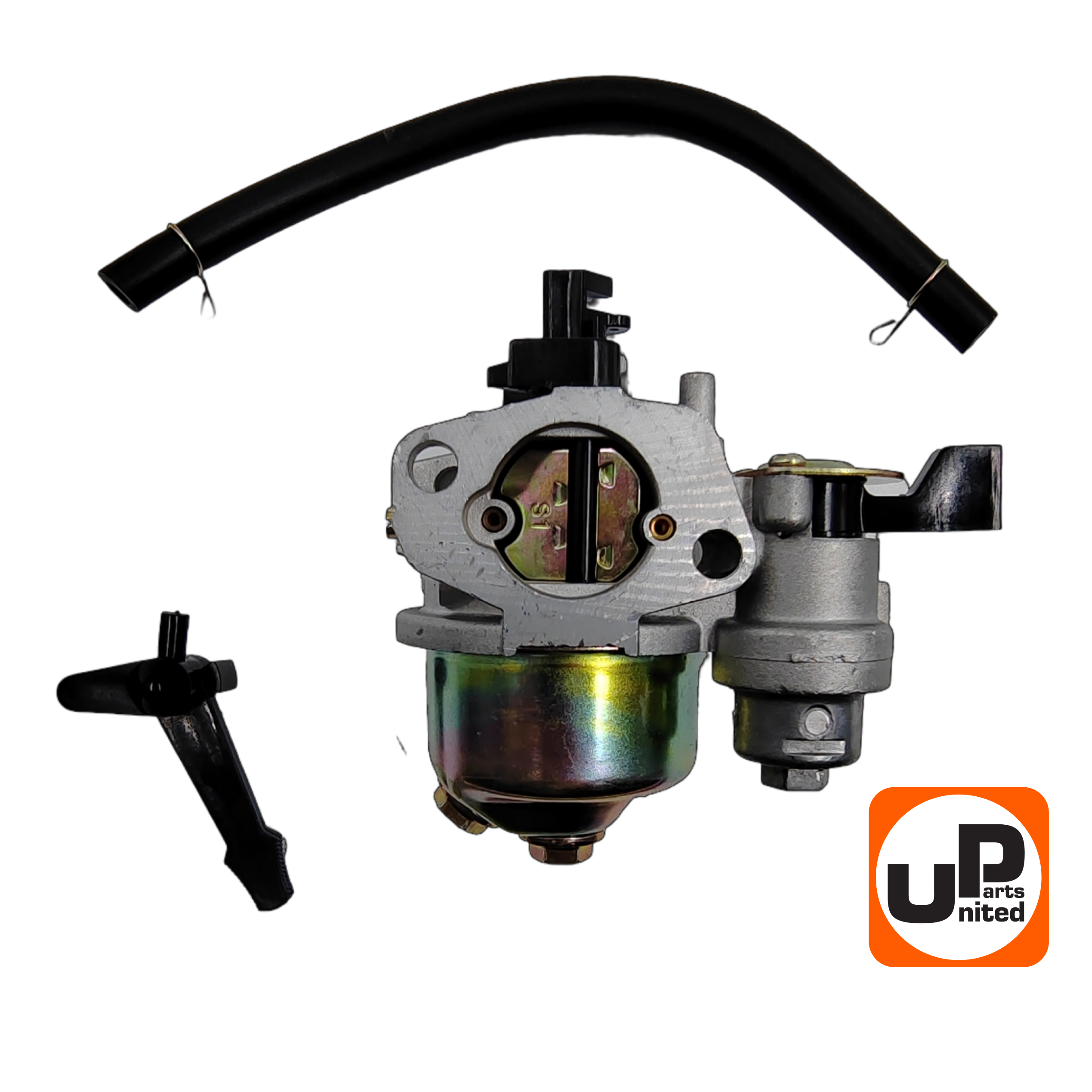 Карбюратор UNITED PARTS 168/170F, GX160/200 с краником, шт