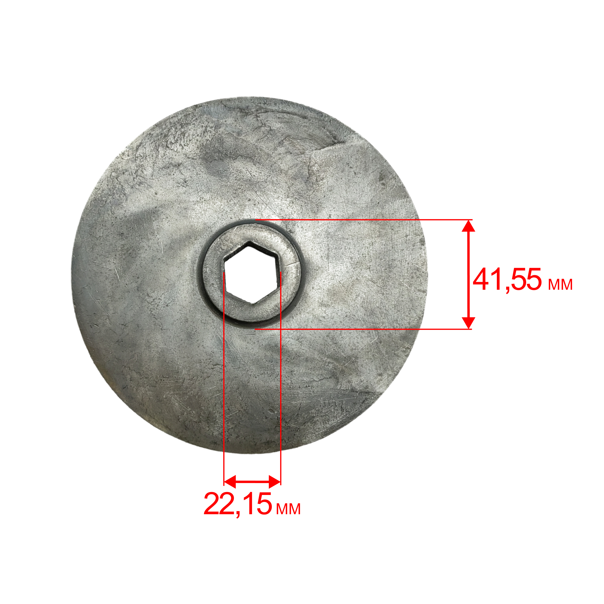 Крыльчатка помпы DDE PH50-80 №1, шт