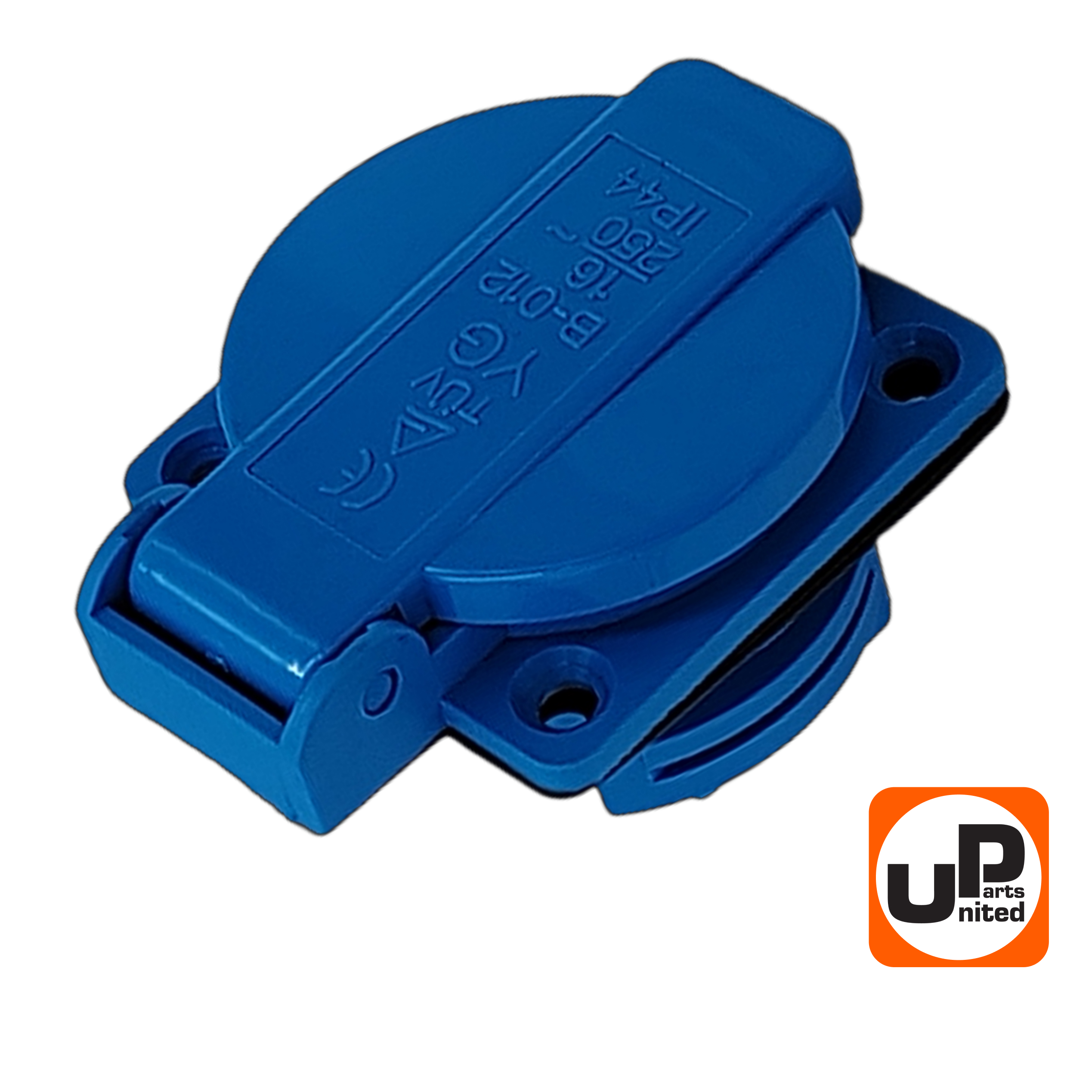 Розетка UNITED PARTS 220В, 16А, IP44, 1Ф, шт