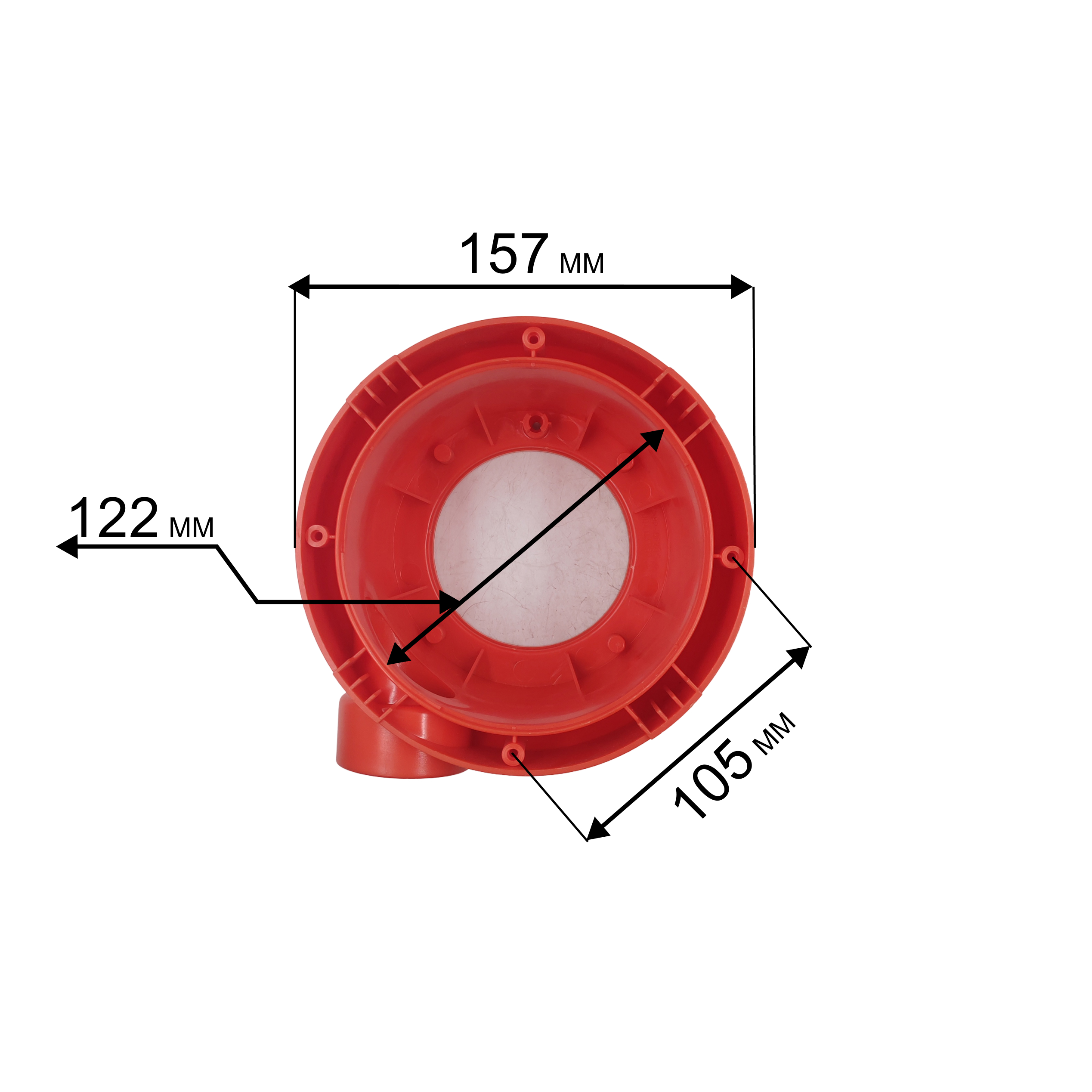 Корпус насоса водяного QUATTRO ELEMENTI D400 Zero (241-802-039), шт