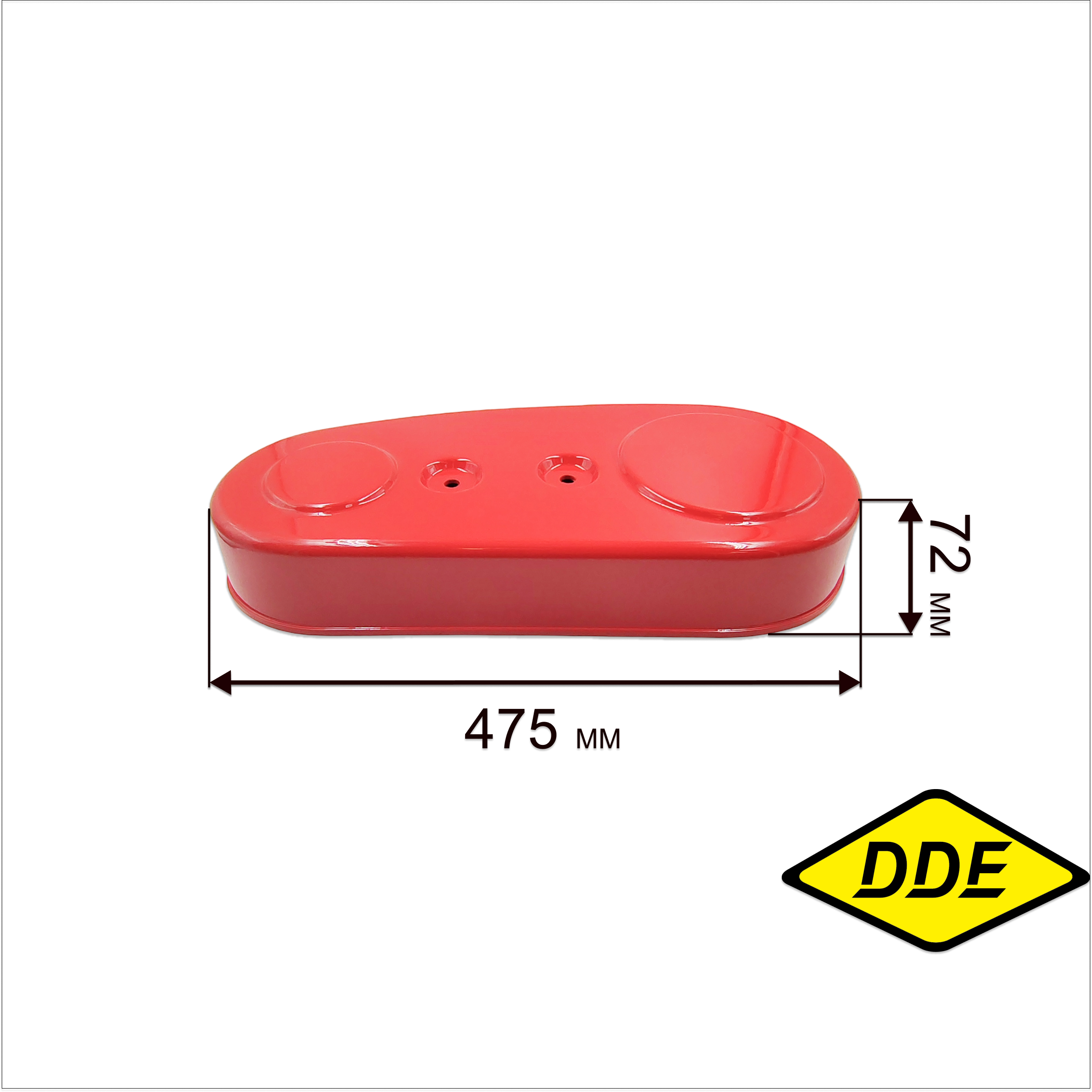 Кожух ремня DDE VP80-CK (VP80-0020), шт