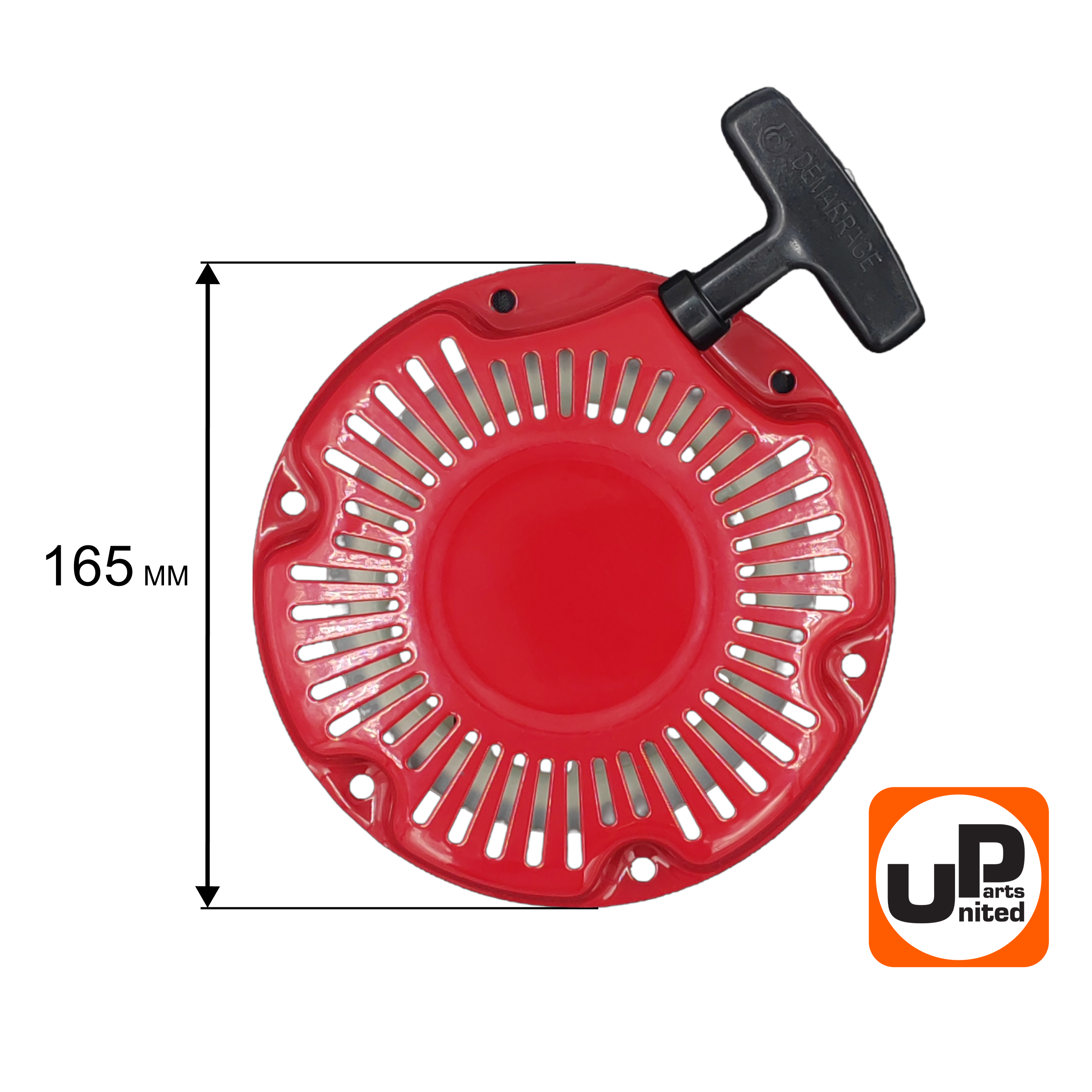 Стартер ручной UNITED PARTS для двигателя LONCIN 154F плоские метал. собачки, шт