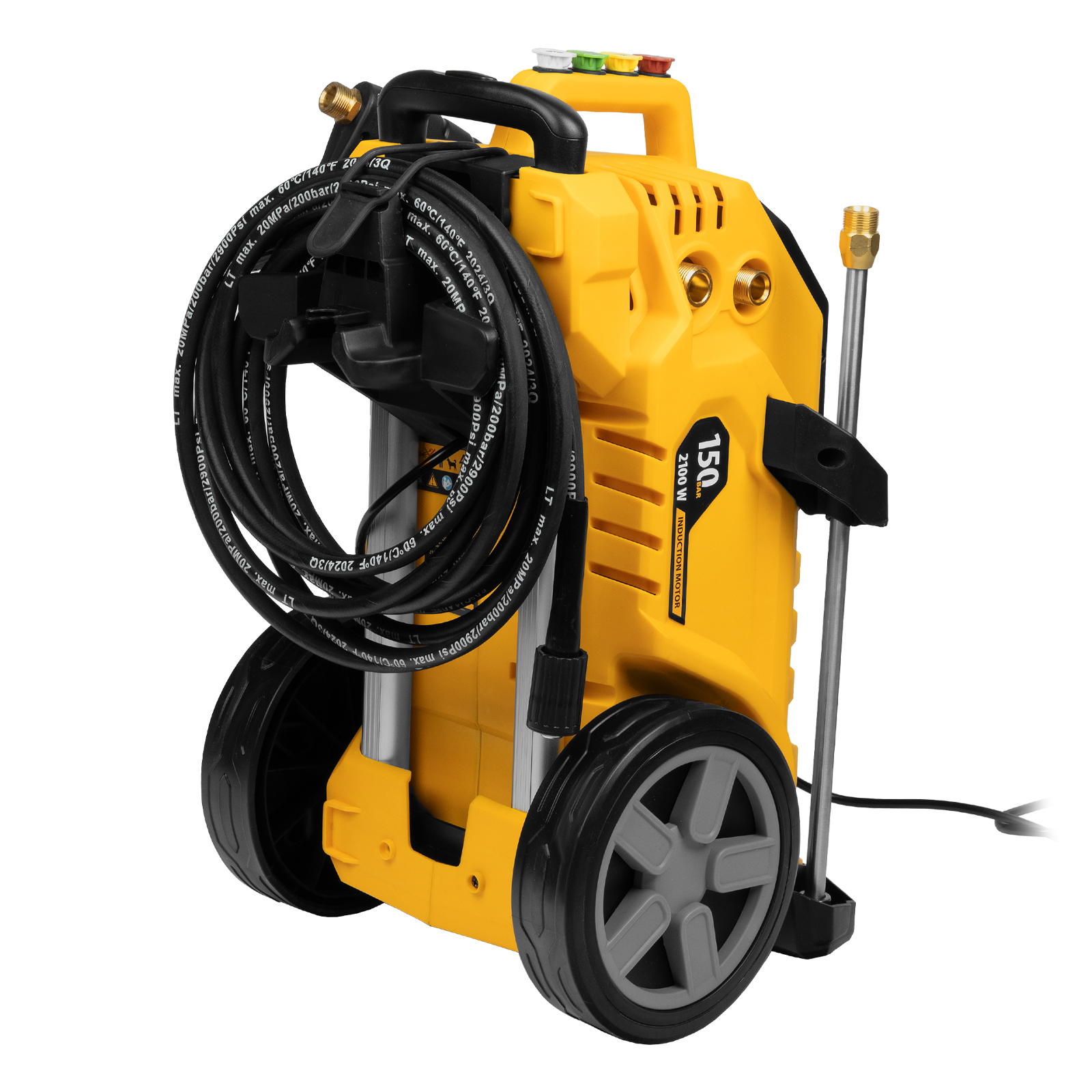 Моечная машина высокого давления K 50 Power, 2100 Вт, 150 бар, 600 л/ч, асинх. двиг.// Denzel