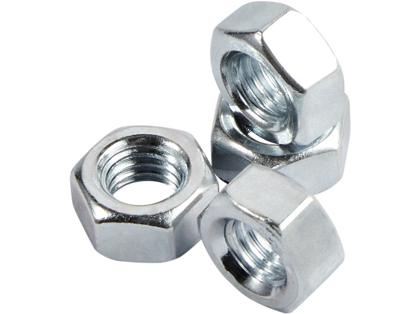 Гайка шестигранная SHUFT оцинкованная DIN934 М10 (упак_1кг/100шт)