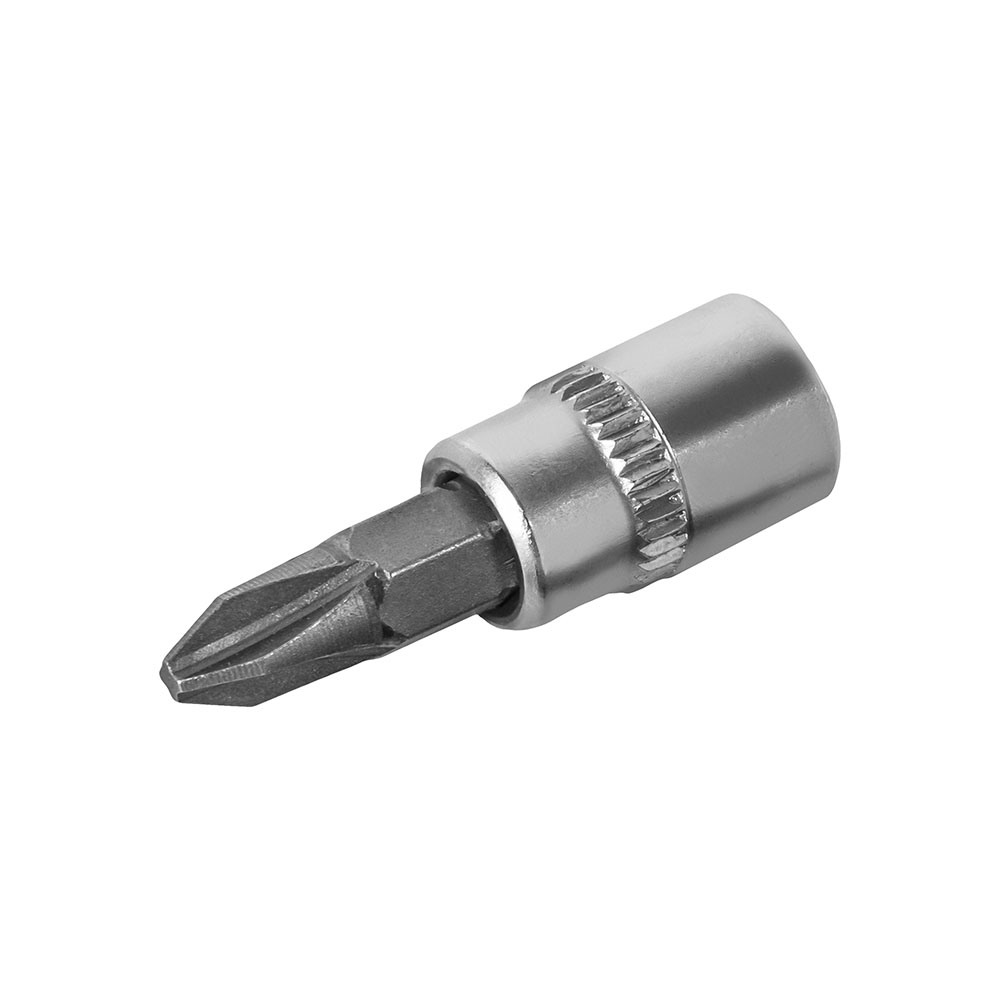 Головка торцевая со вставкой КОБАЛЬТ 1/4", PH2, CR-V, подвес (923-415)