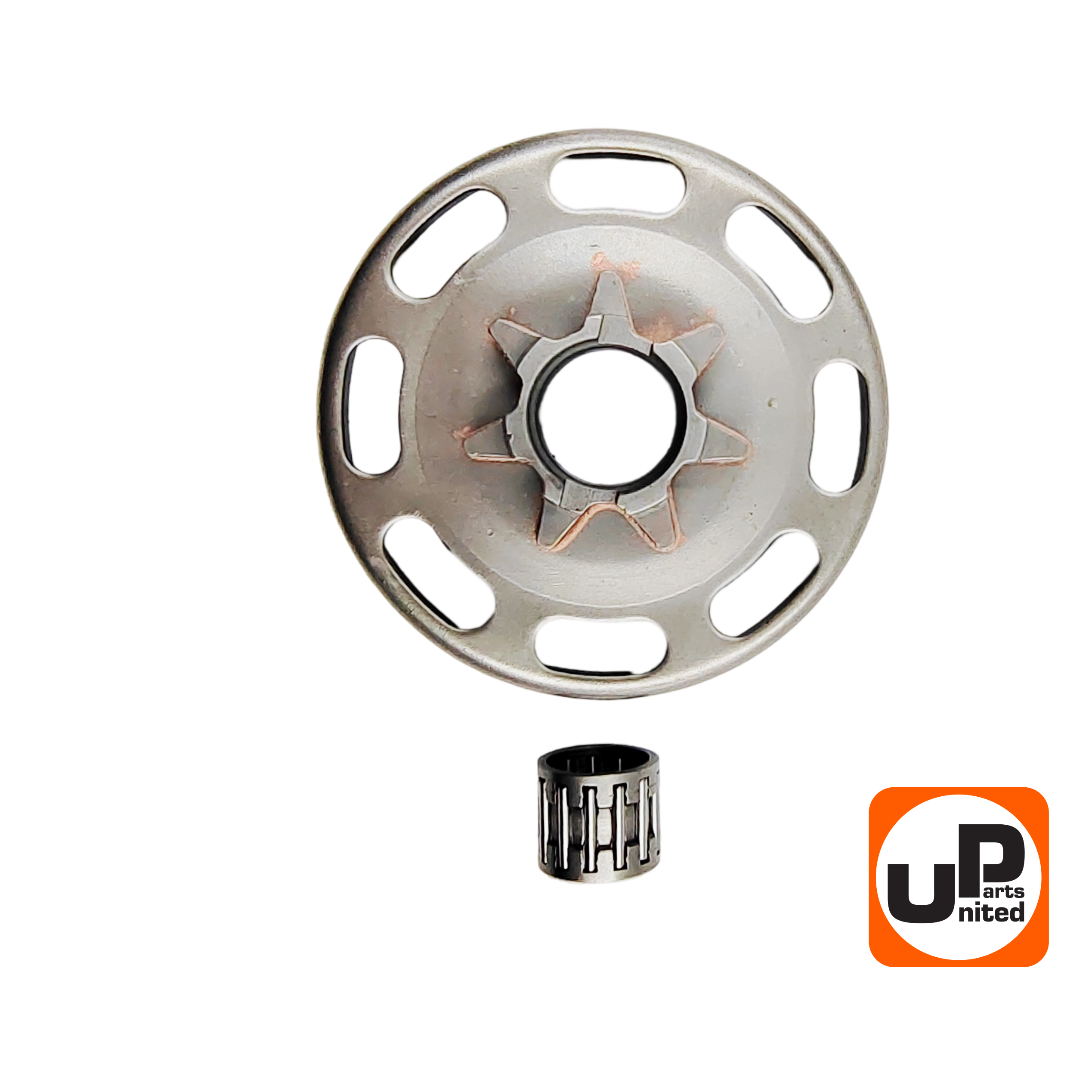 Барабан-зв. UNITED PARTS 0.325"-7T для HUSQVARNA 435/440 с подшипником   5054415-01, шт
