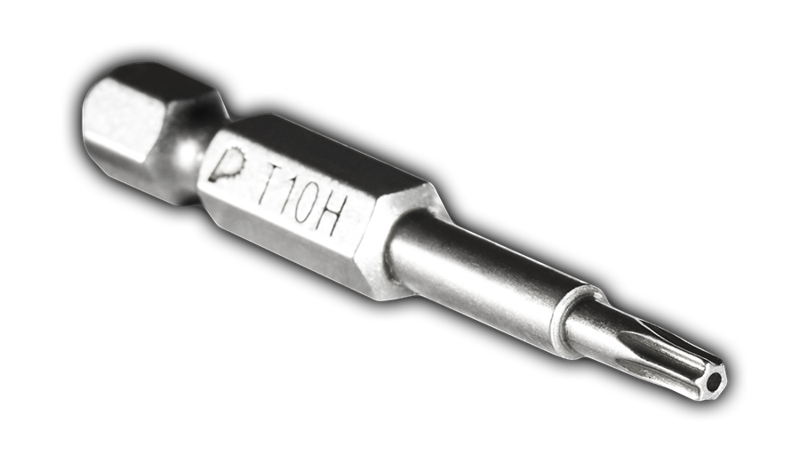 Бита отверточная ПРАКТИКА  "Профи"  Torx Tamper-10 х 50мм  (2шт), блистер