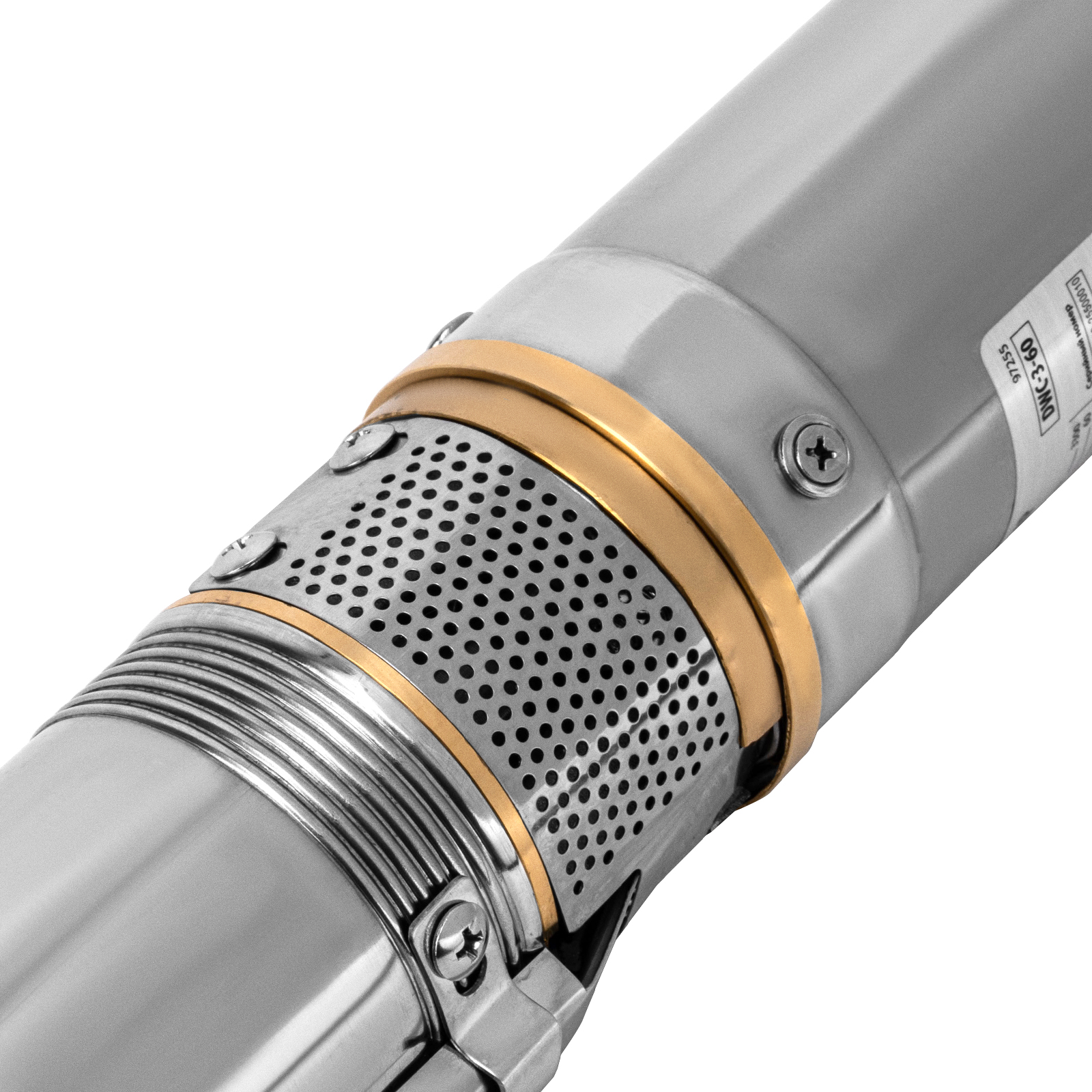 Скважинный насос DWC-3-60, центробежный, диаметр 3", 800 Вт, 3300 л/ч, напор 60 м Denzel