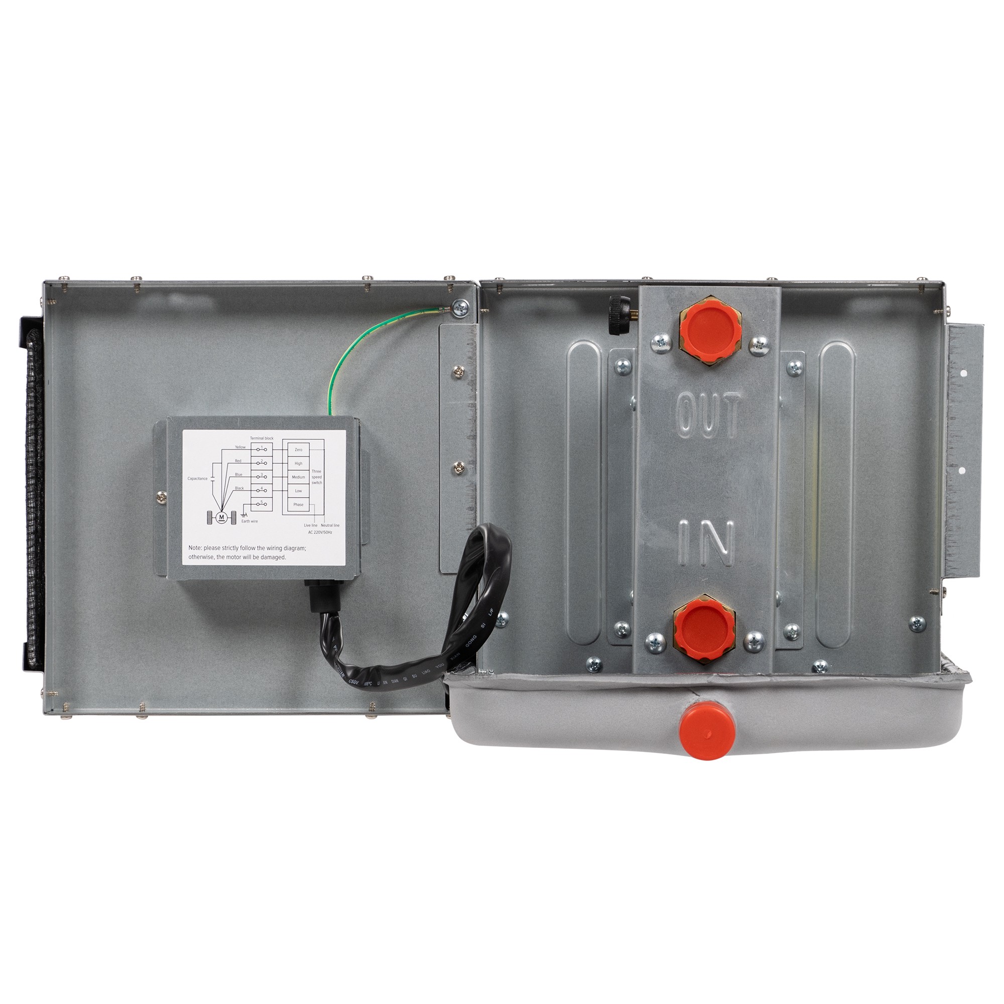 Фанкойл канальный SHUFT SFF-1600G100