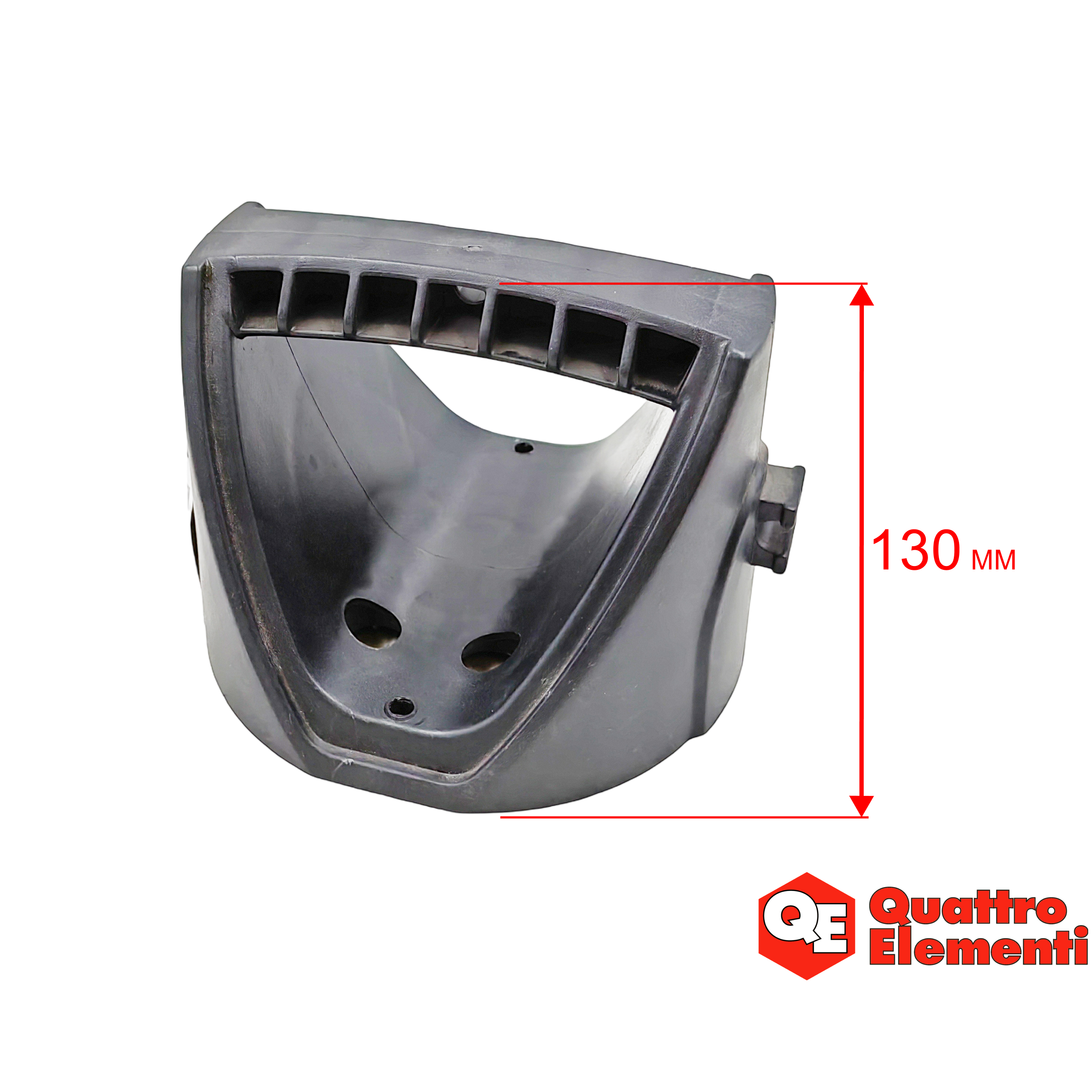Ручка-рукоятка QUATTRO ELEMENTI D750F Inox верхняя (770-728-004), шт